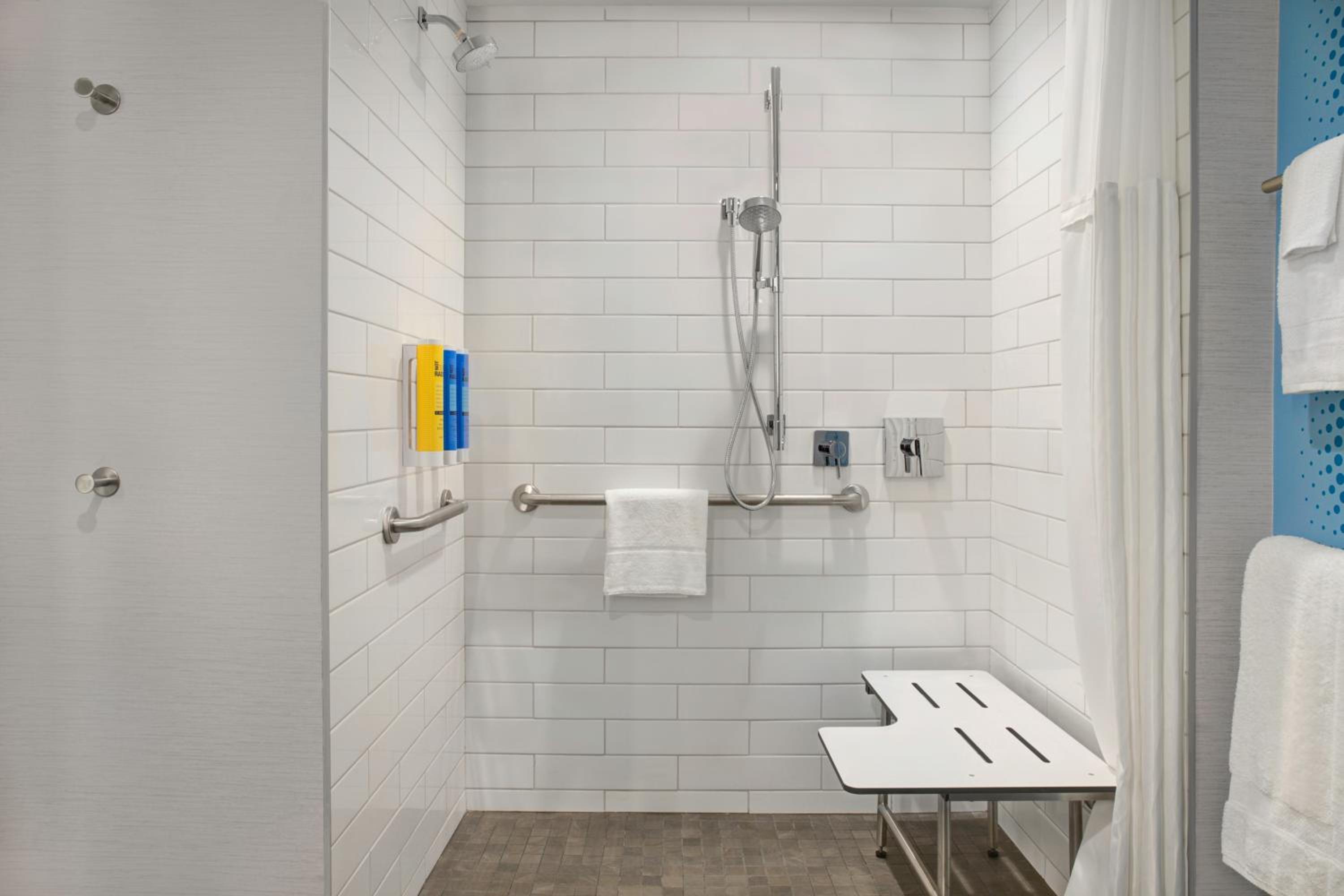 King Room with Roll-In Shower - Mobility and Hearing Access