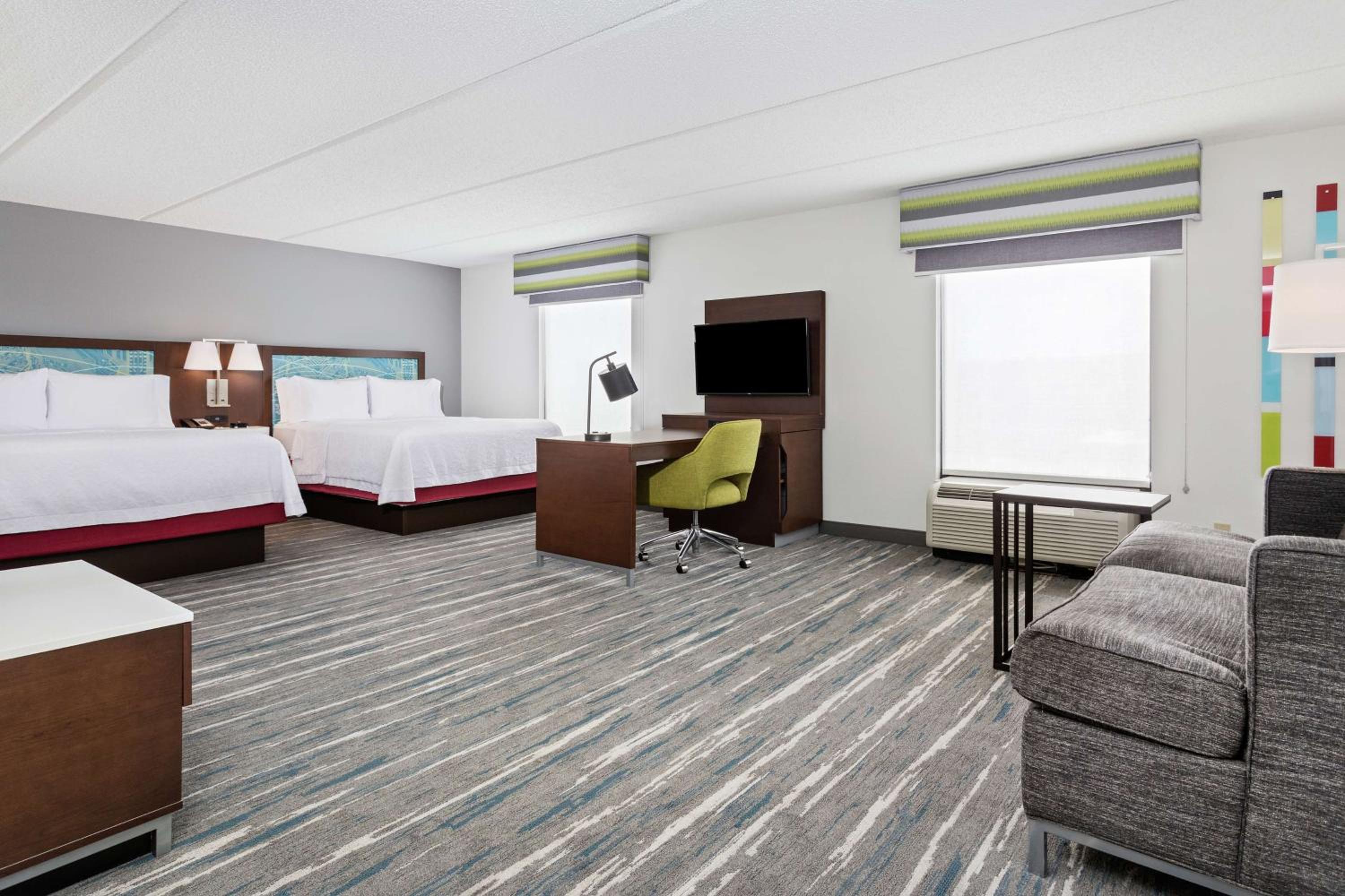 Studio Suite with Two Queen Beds and Sofa Bed