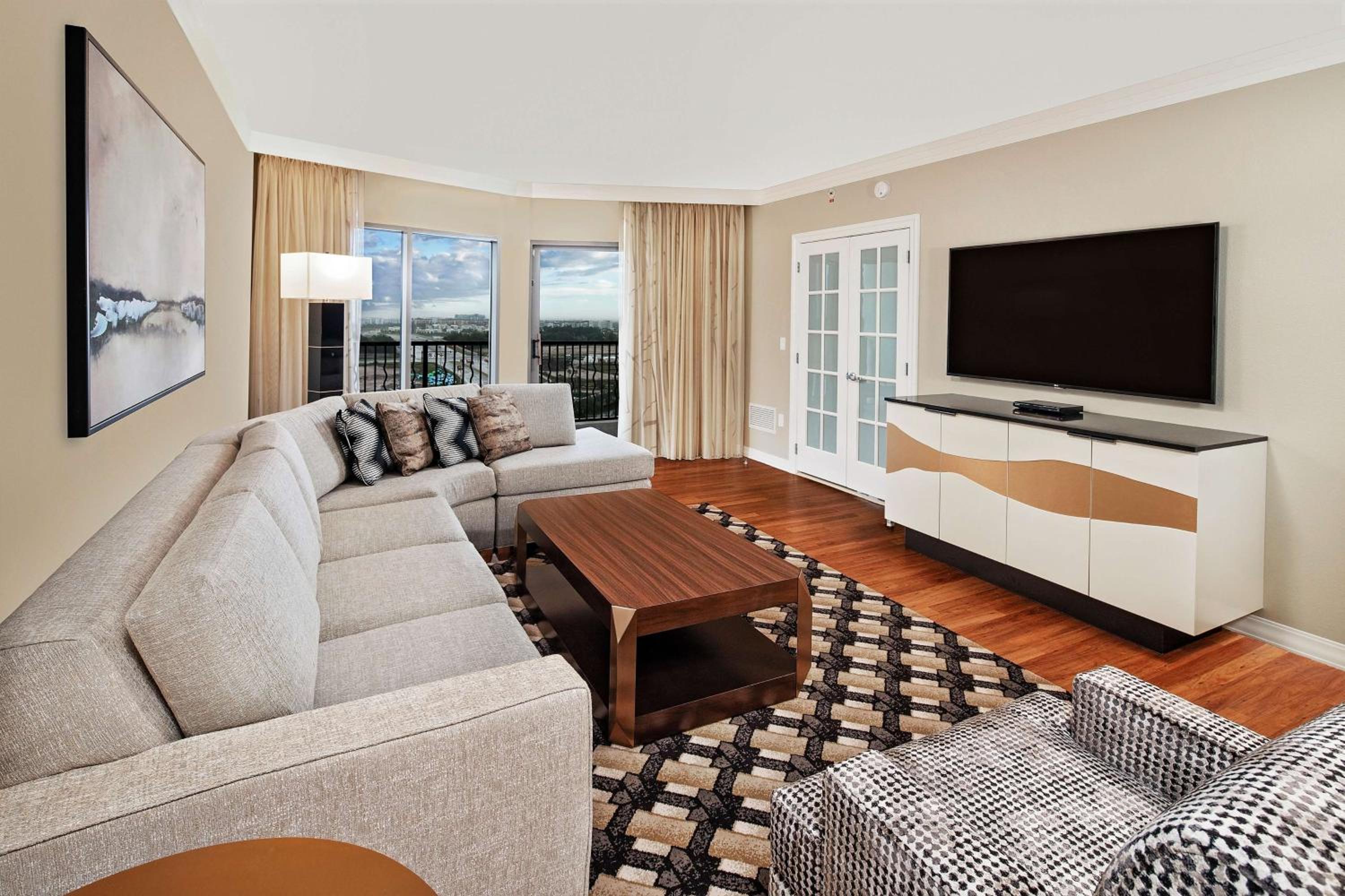 Two-Bedroom Penthouse King Suite with Queen and Sofa Bed