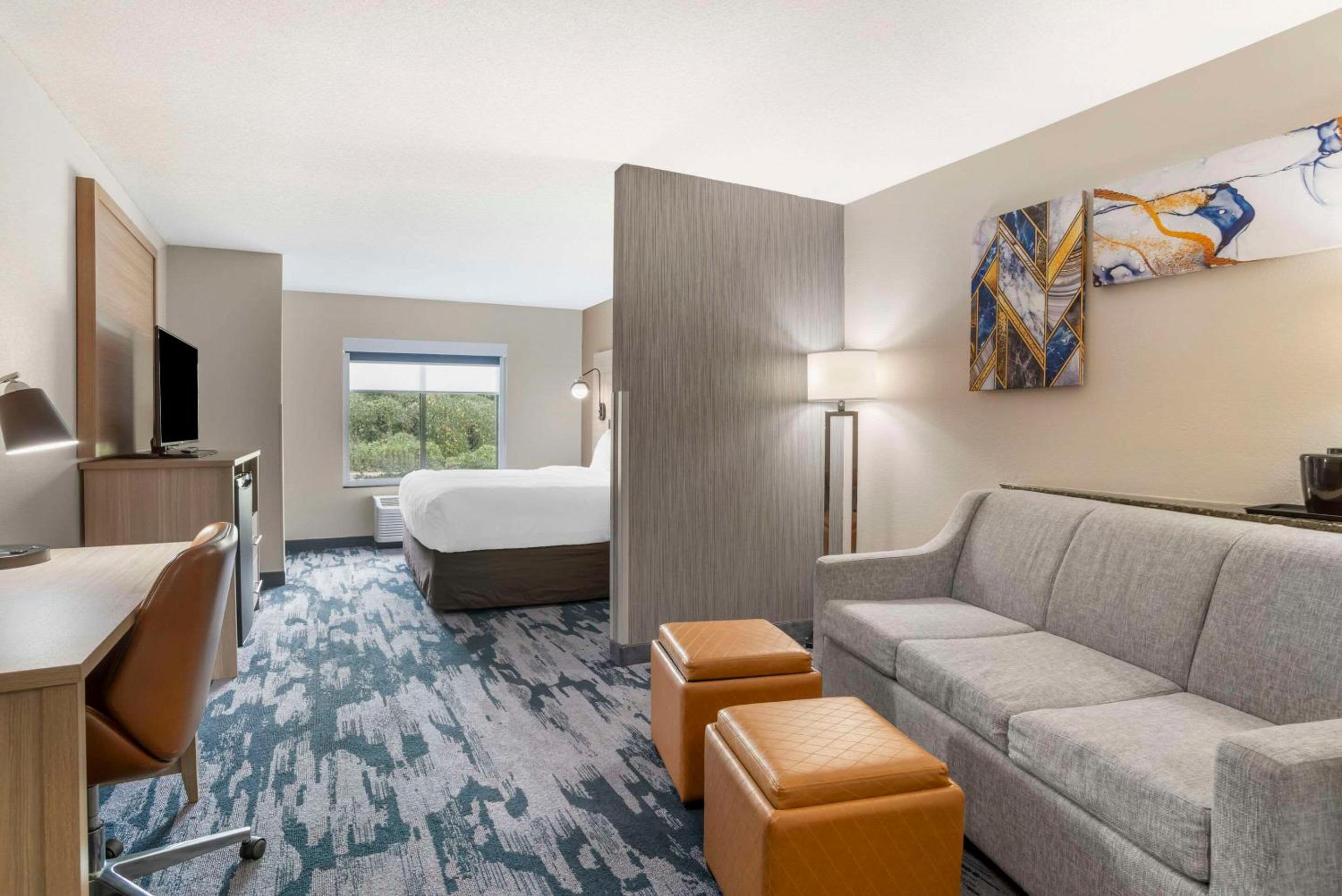 King Suite with Roll-In Shower - Accessible/Non-Smoking - Photo 3