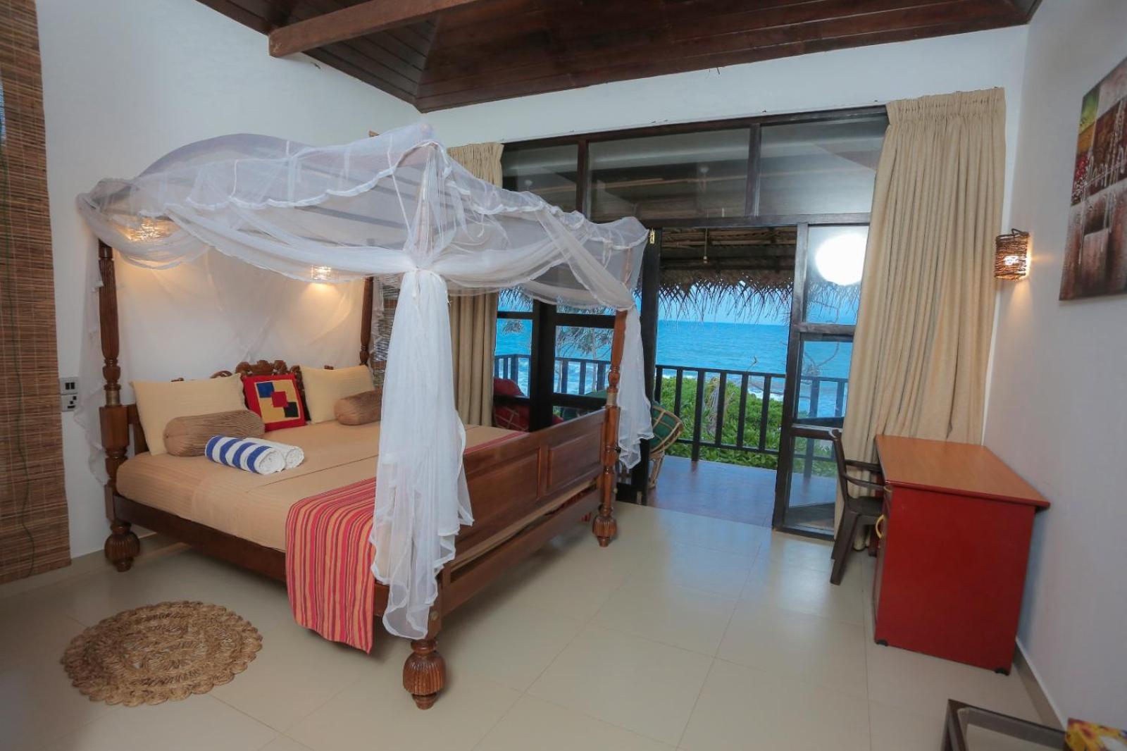 Quarto Duplo Deluxe com Varanda e Vista para o Mar