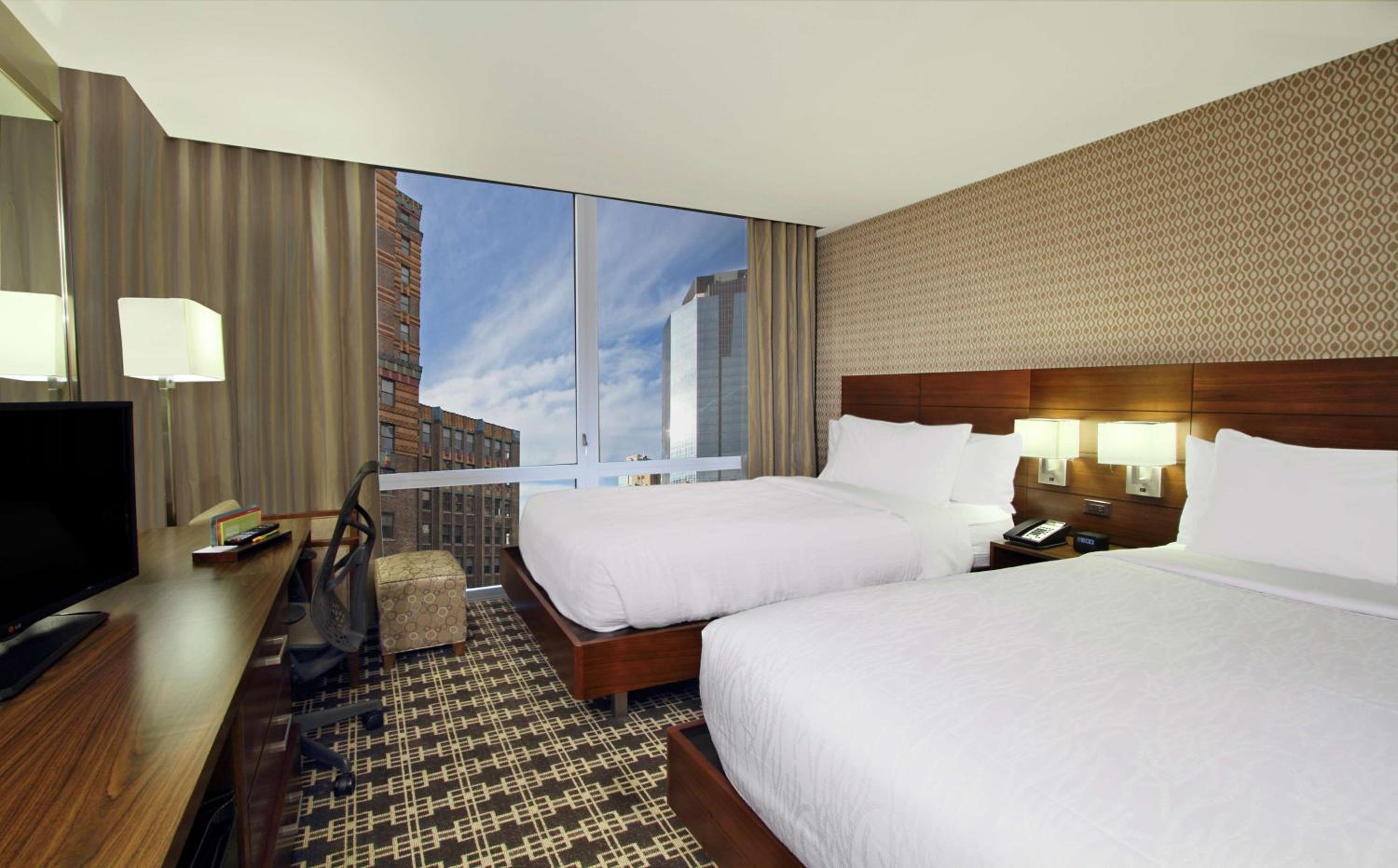 Double Room with Two Double Beds - Hearing Access