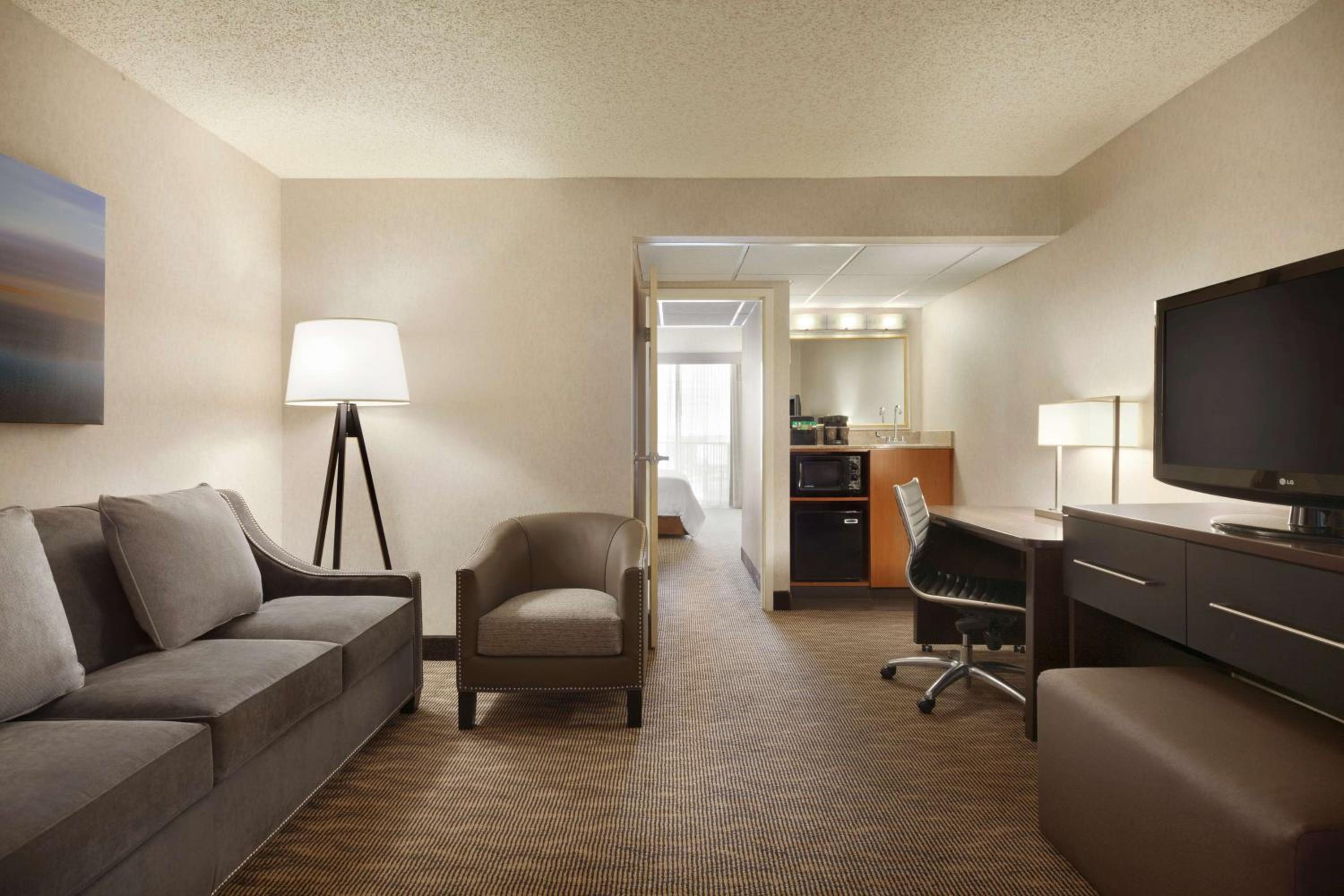 Two-Room King Suite - Non-Smoking at Embassy Suites by Hilton Oklahoma City Will Rogers Airport in Oklahoma City
