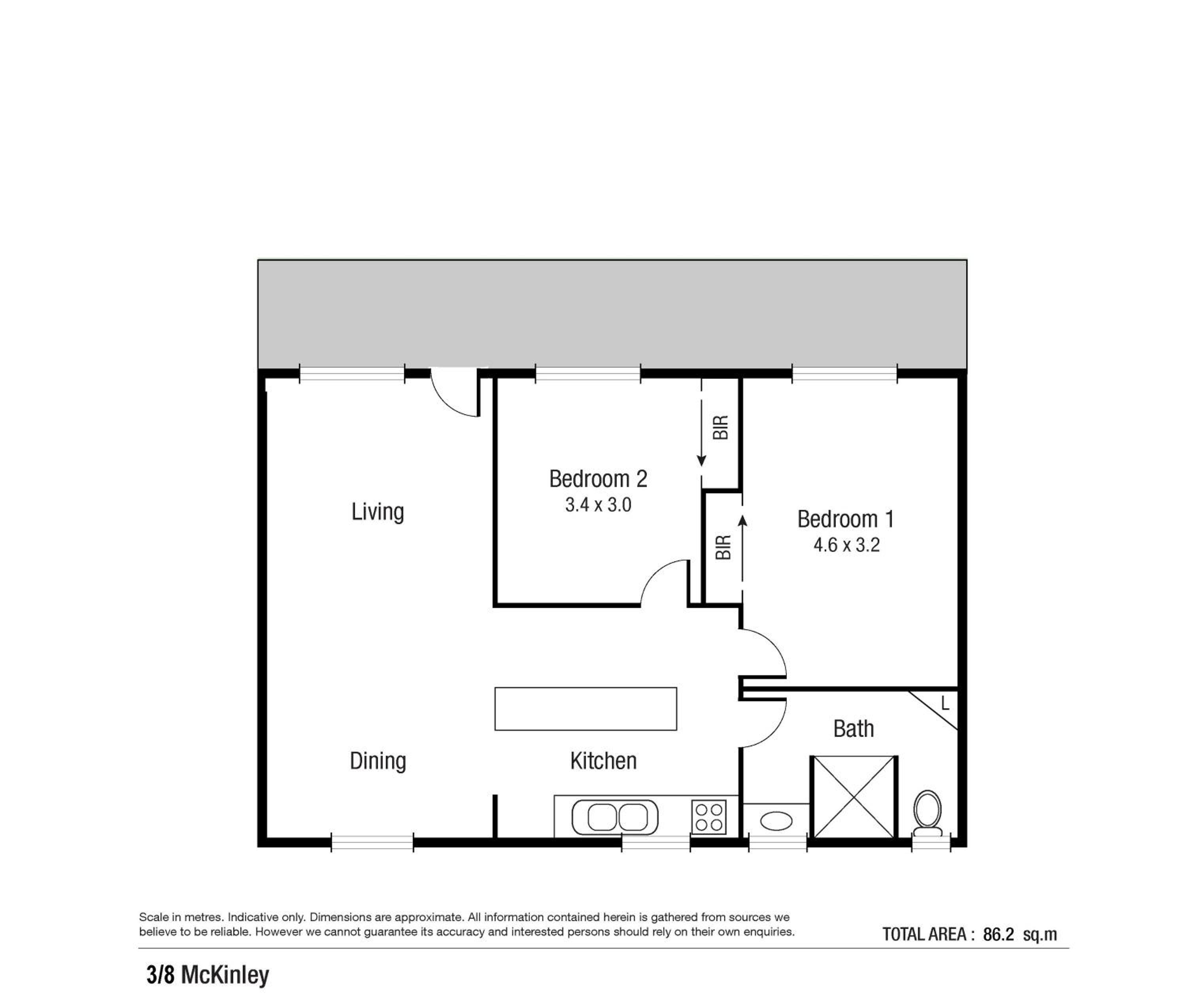 Two-Bedroom Apartment photo 3