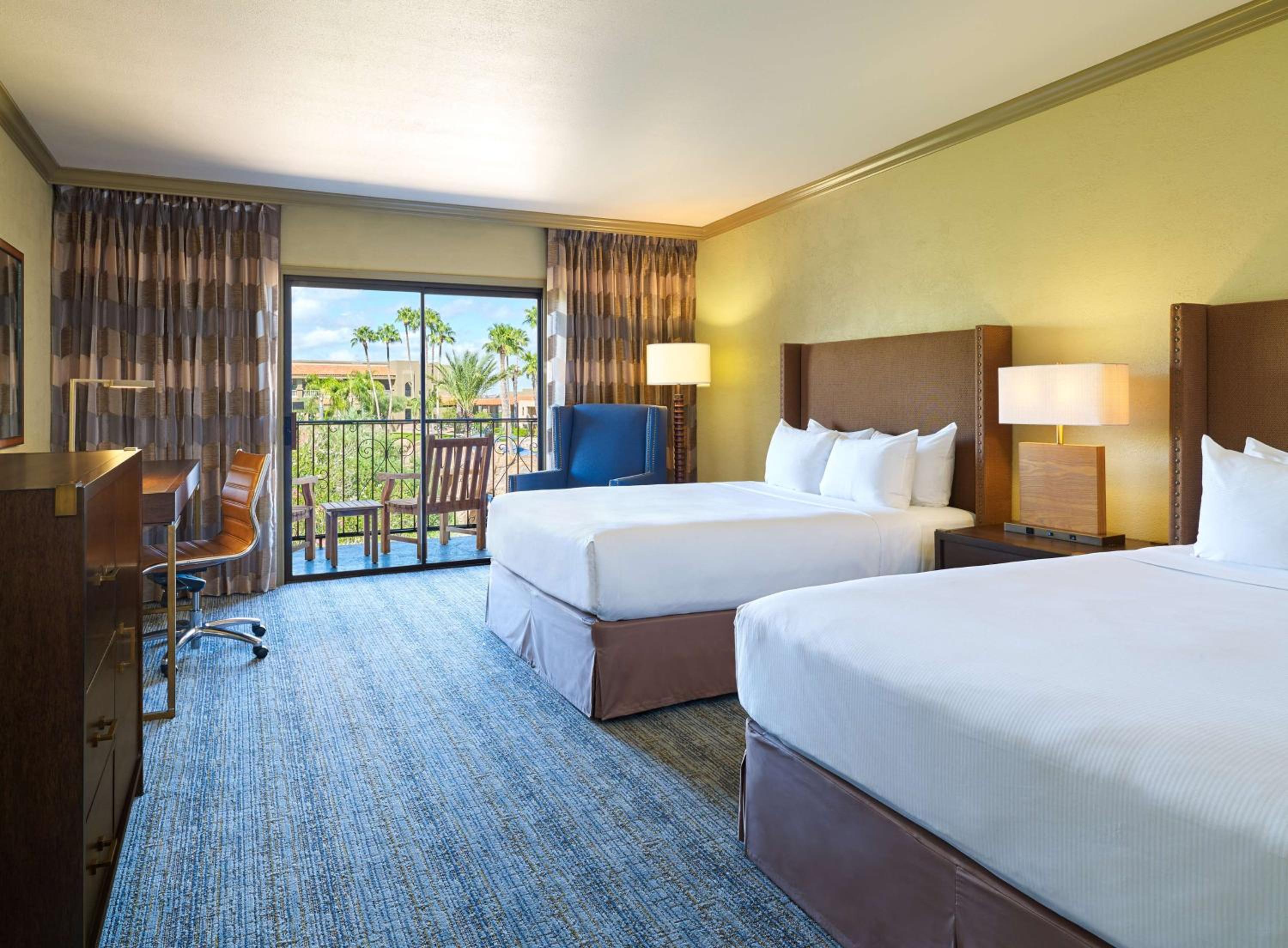Queen Room with Two Queen Beds and Patio - Photo 1