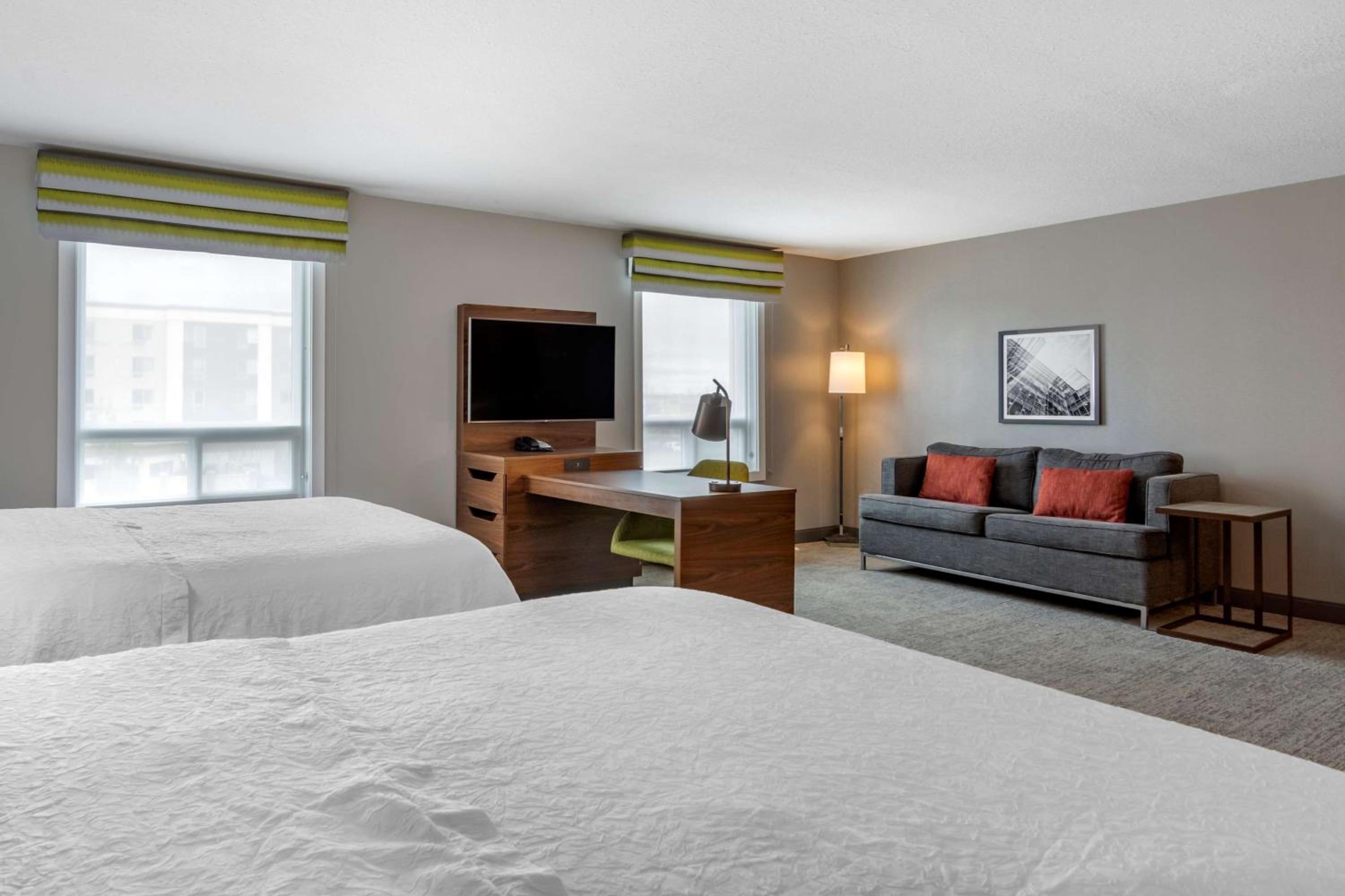 Queen Studio Suite with Two Queen Beds and Sofa Bed - Non-Smoking - Photo 1
