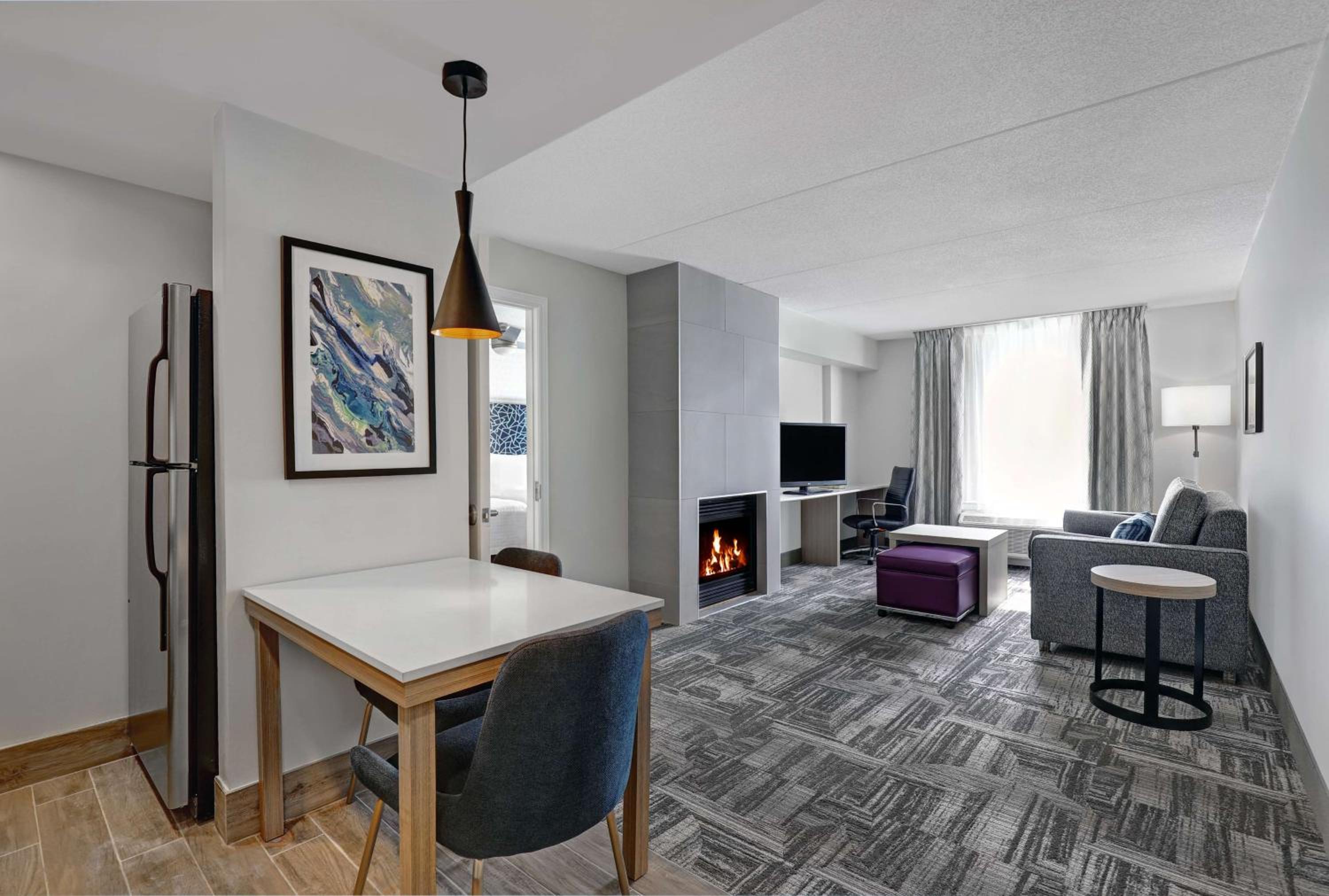 living room, dining room, and kitchen area?