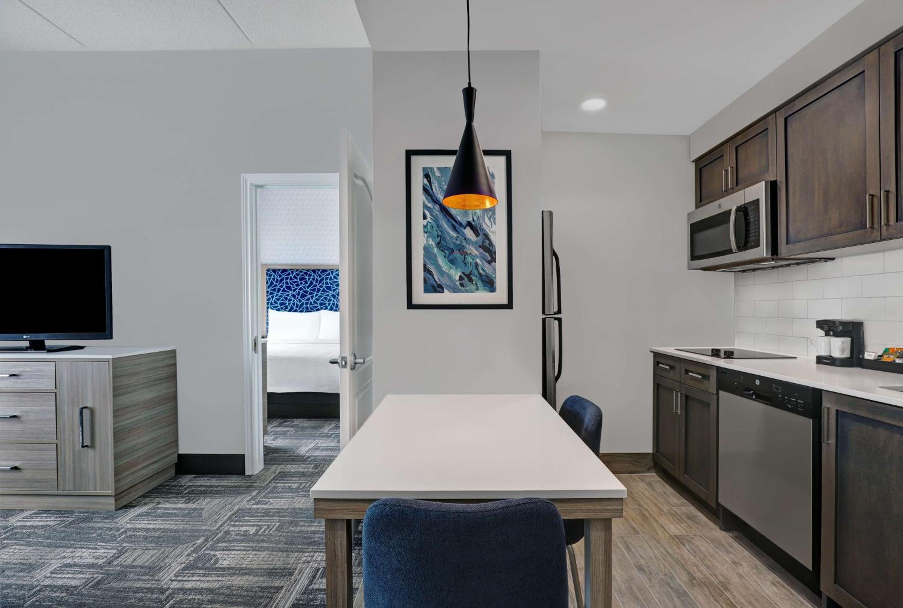 view of the kitchen from the living room door?