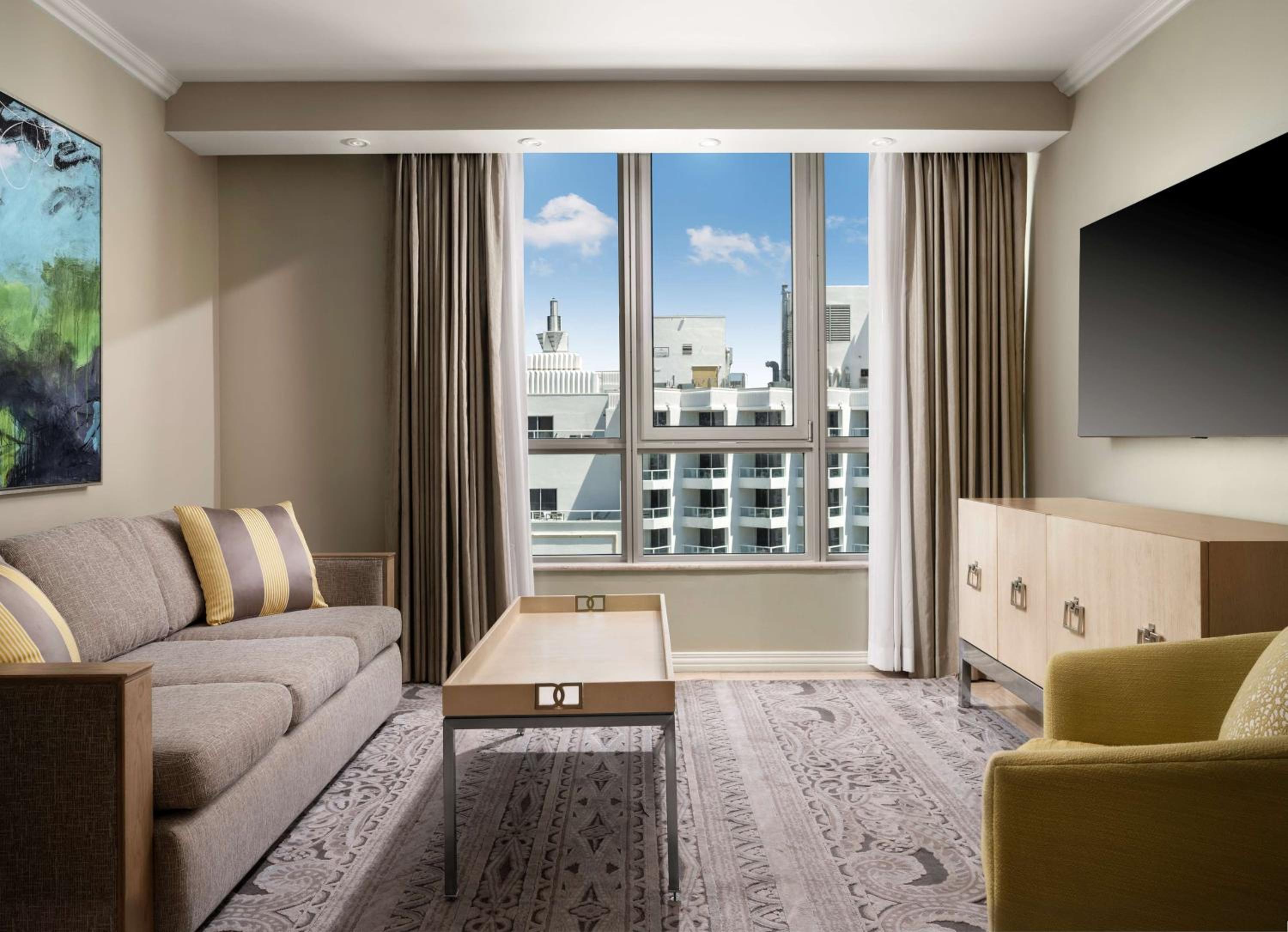 One-Bedroom King Suite with City View