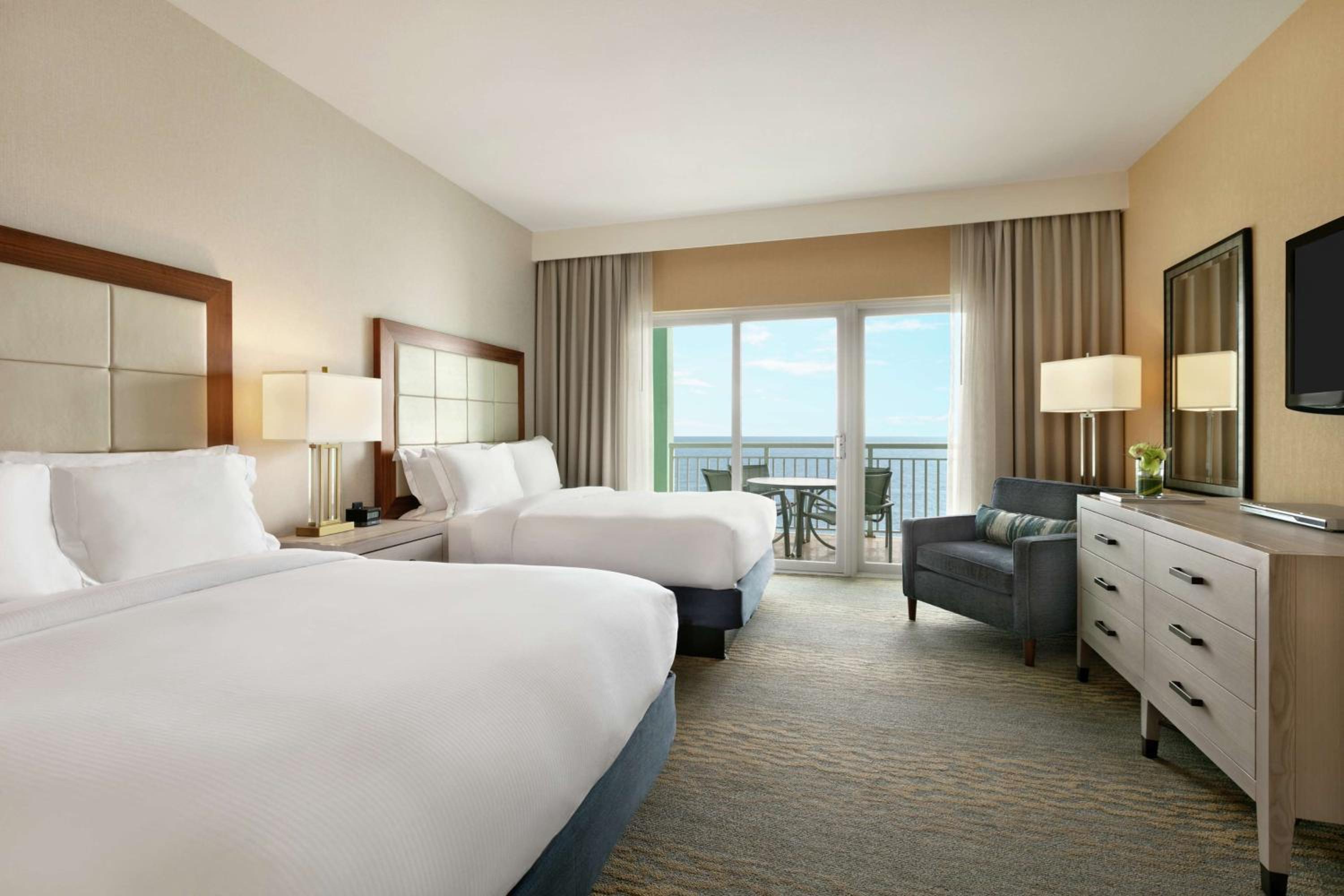 Queen Suite with Two Queen Beds and Terrace - Oceanfront - Photo 1