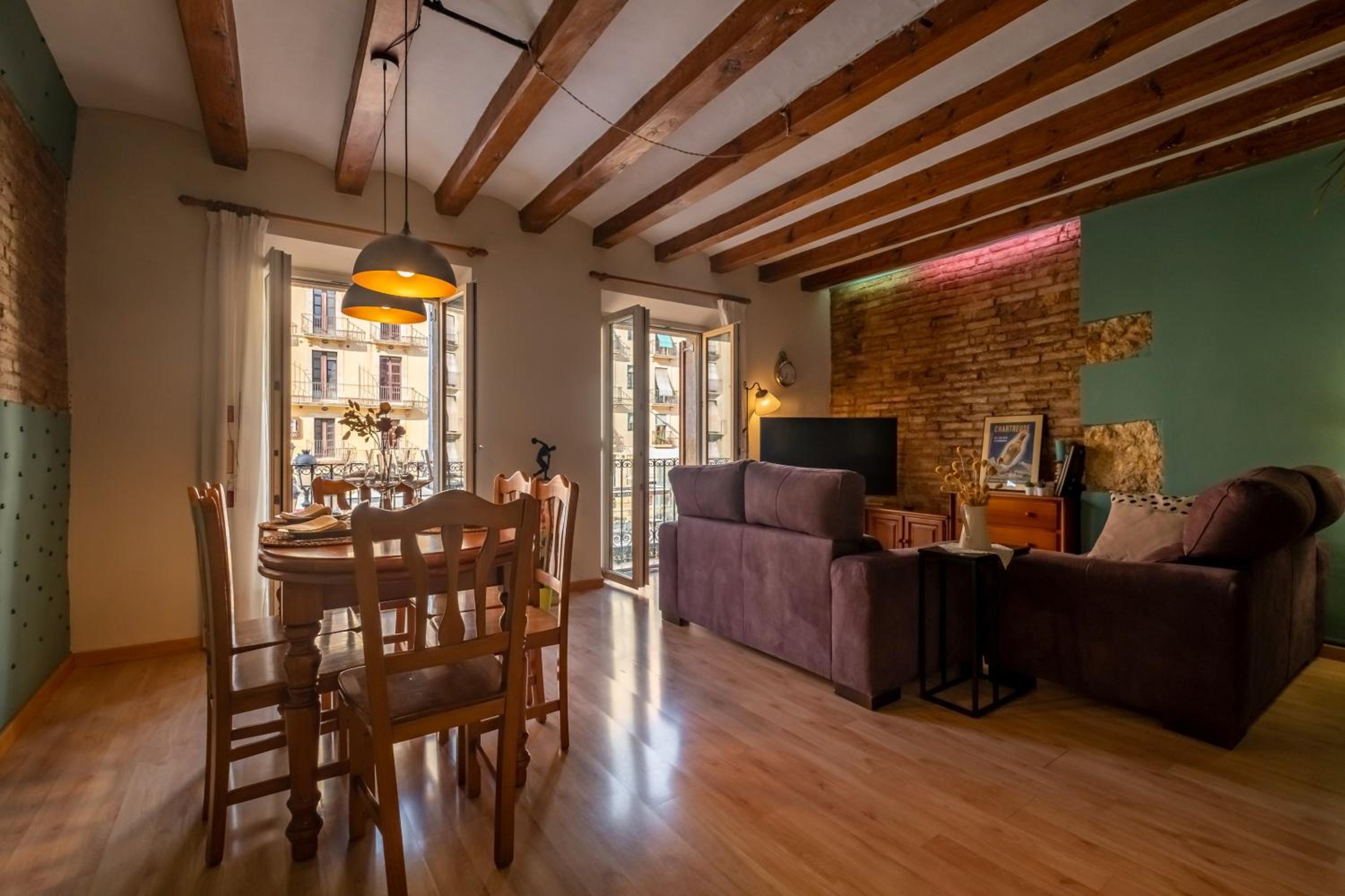 Apartamento de dos habitaciones