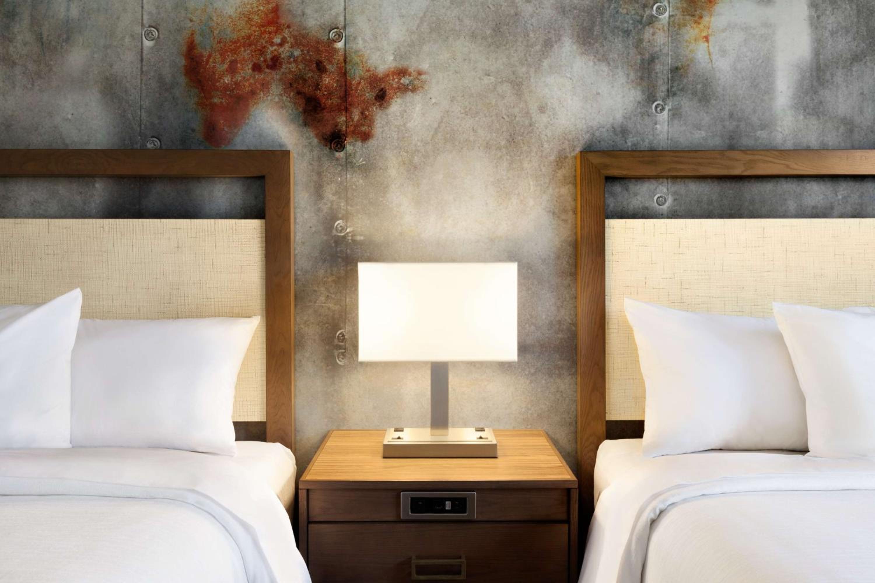 Two-Room Suite with Two Queen Beds at Embassy Suites San Antonio Brooks City Base Hotel & Spa in San Antonio