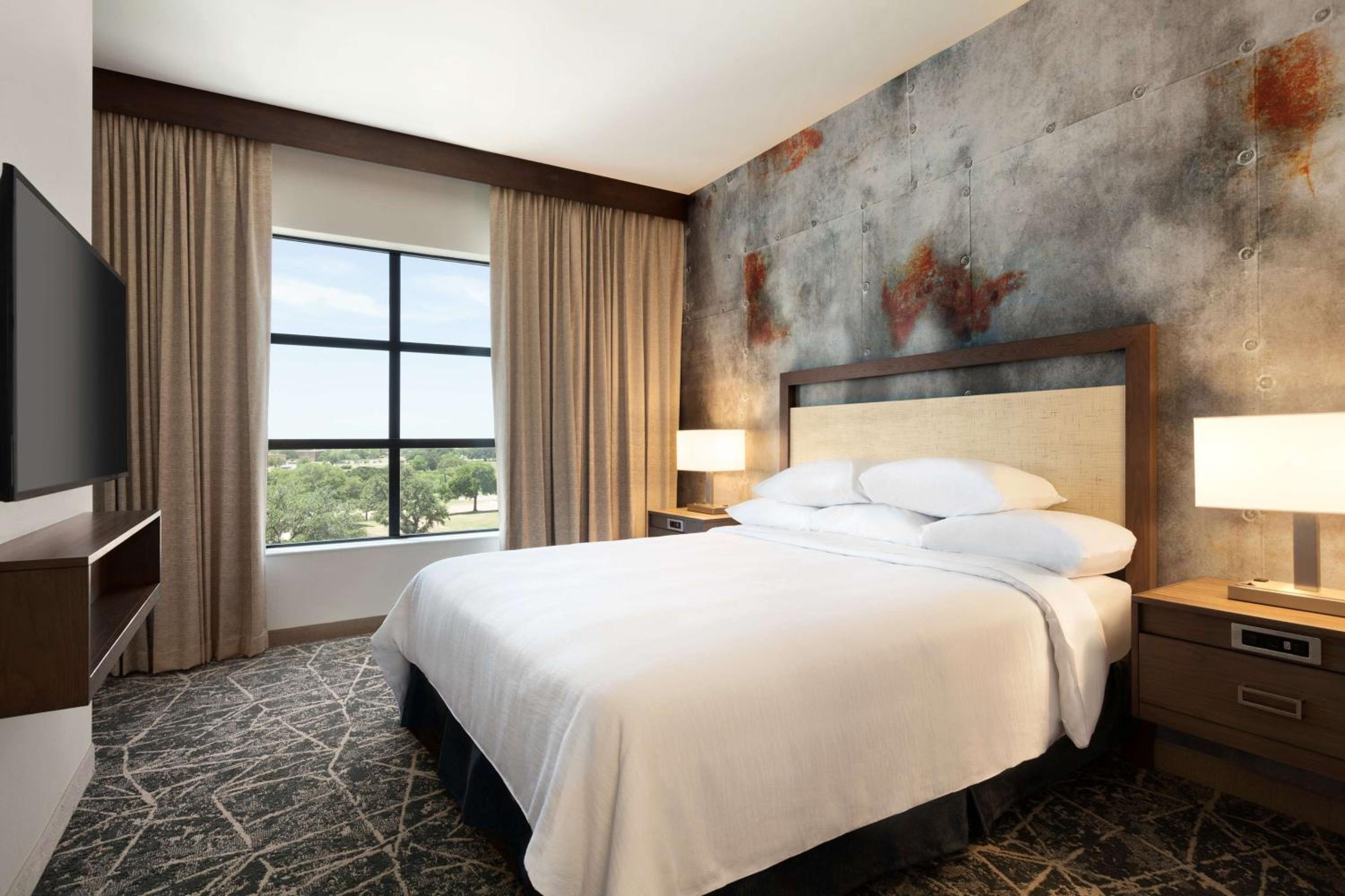 King Suite at Embassy Suites San Antonio Brooks City Base Hotel & Spa in San Antonio