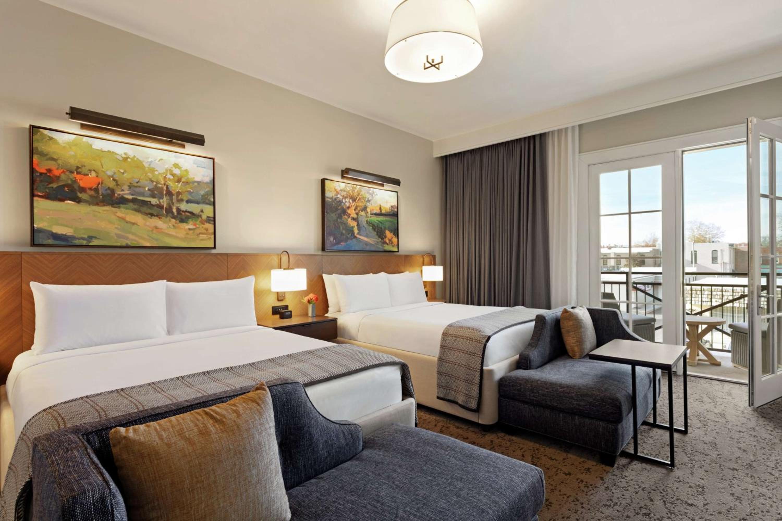 Queen Room with Two Queen Beds and Balcony