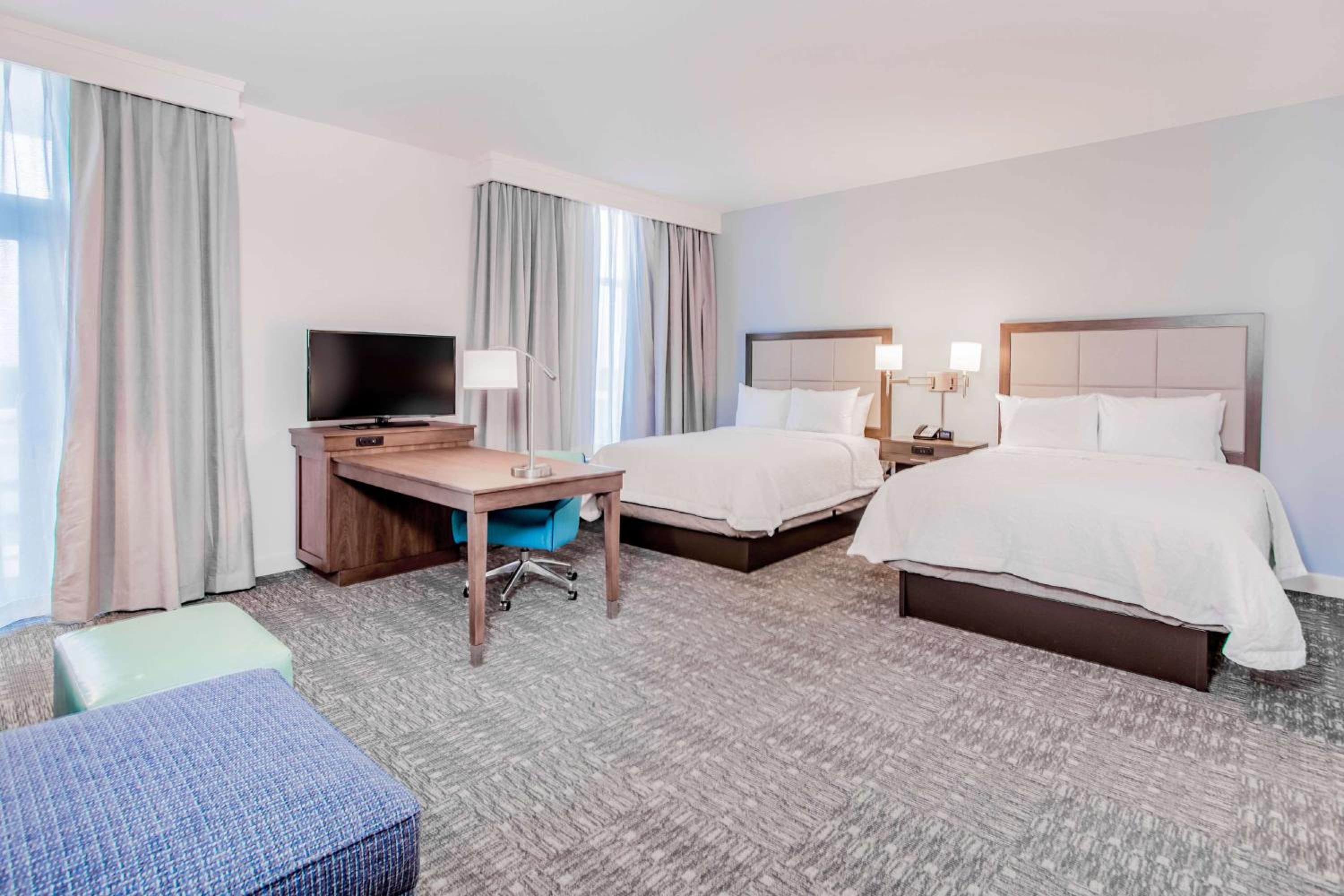 Queen Studio Suite with Two Queen Beds - Mobility Accessible/Hearing - Non-Smoking