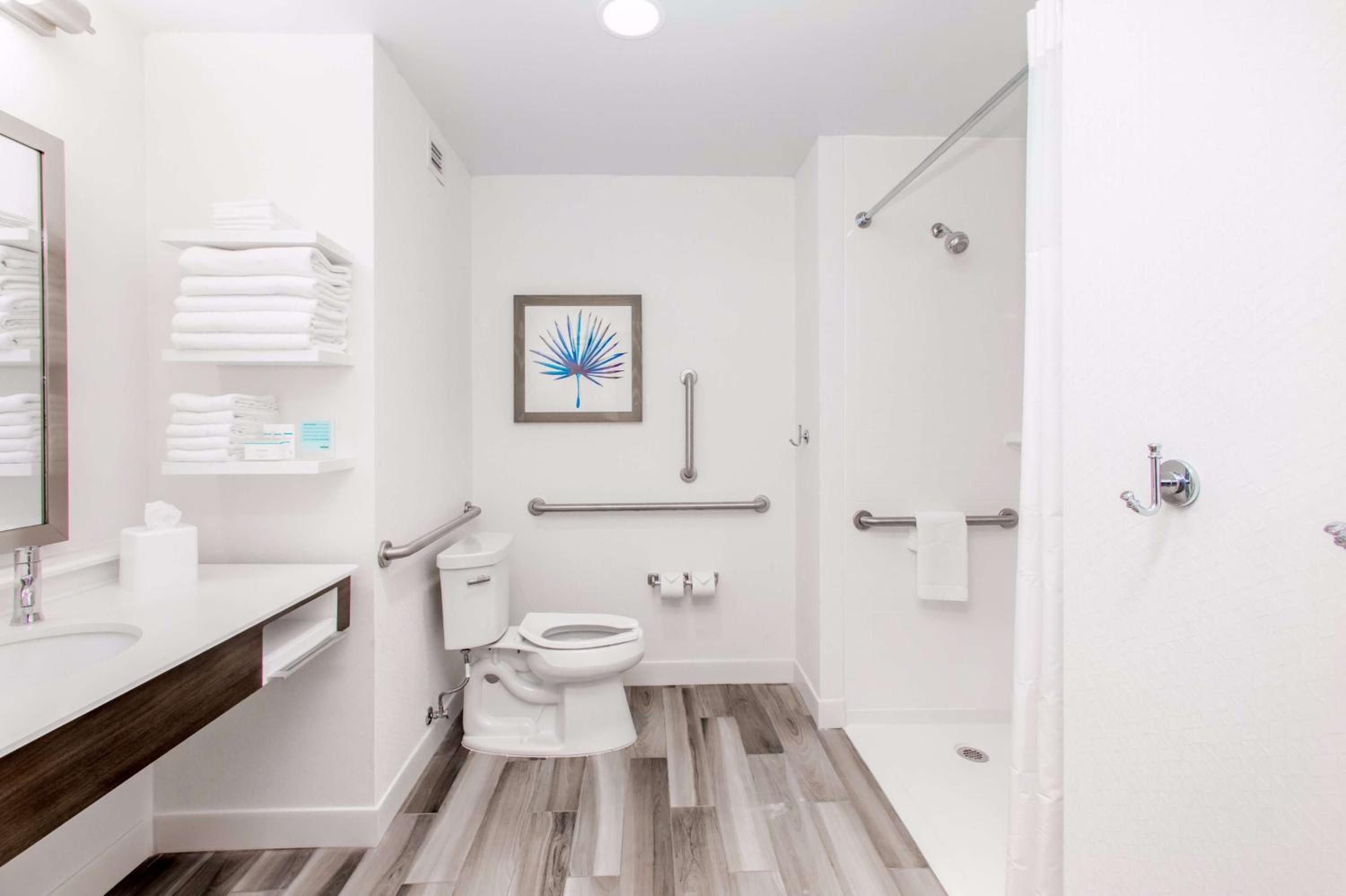 King Room with Roll-In Shower and Sofa Bed - Mobility/Hearing Accessible Non-Smoking