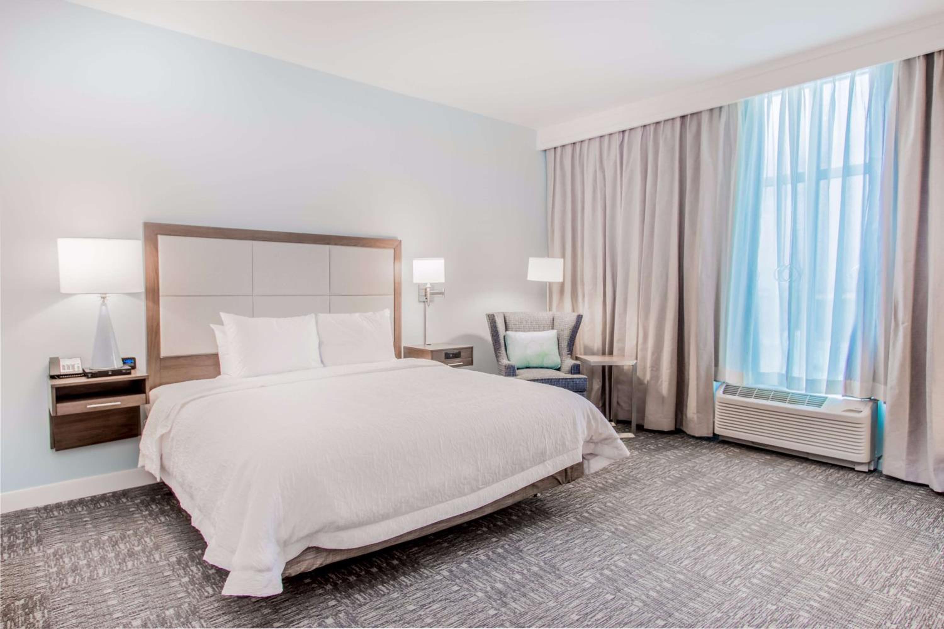 King Room with Roll-In Shower and Sofa Bed - Mobility/Hearing Accessible Non-Smoking
