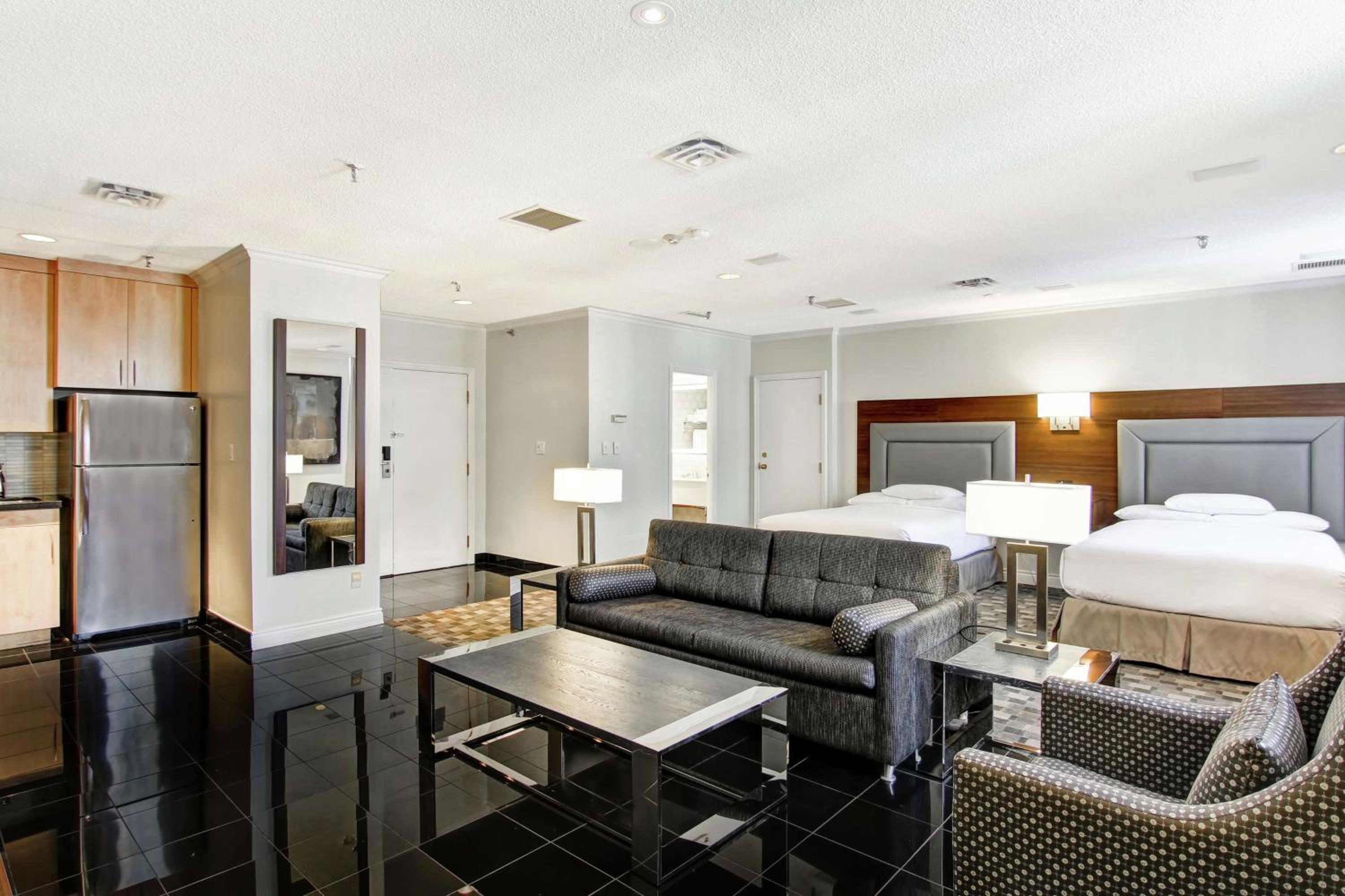 Queen Room with Two Queen Beds and Sofa Bed