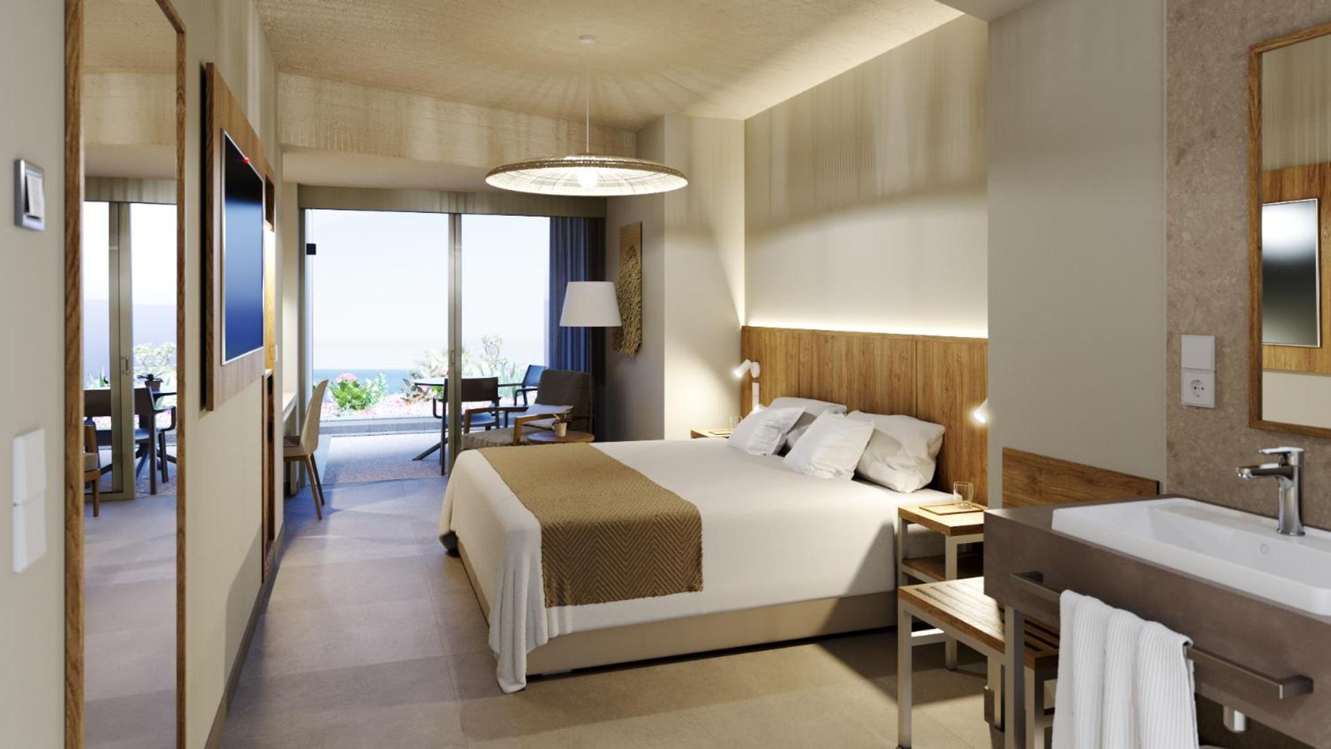 Habitación Doble con Vista al Mar