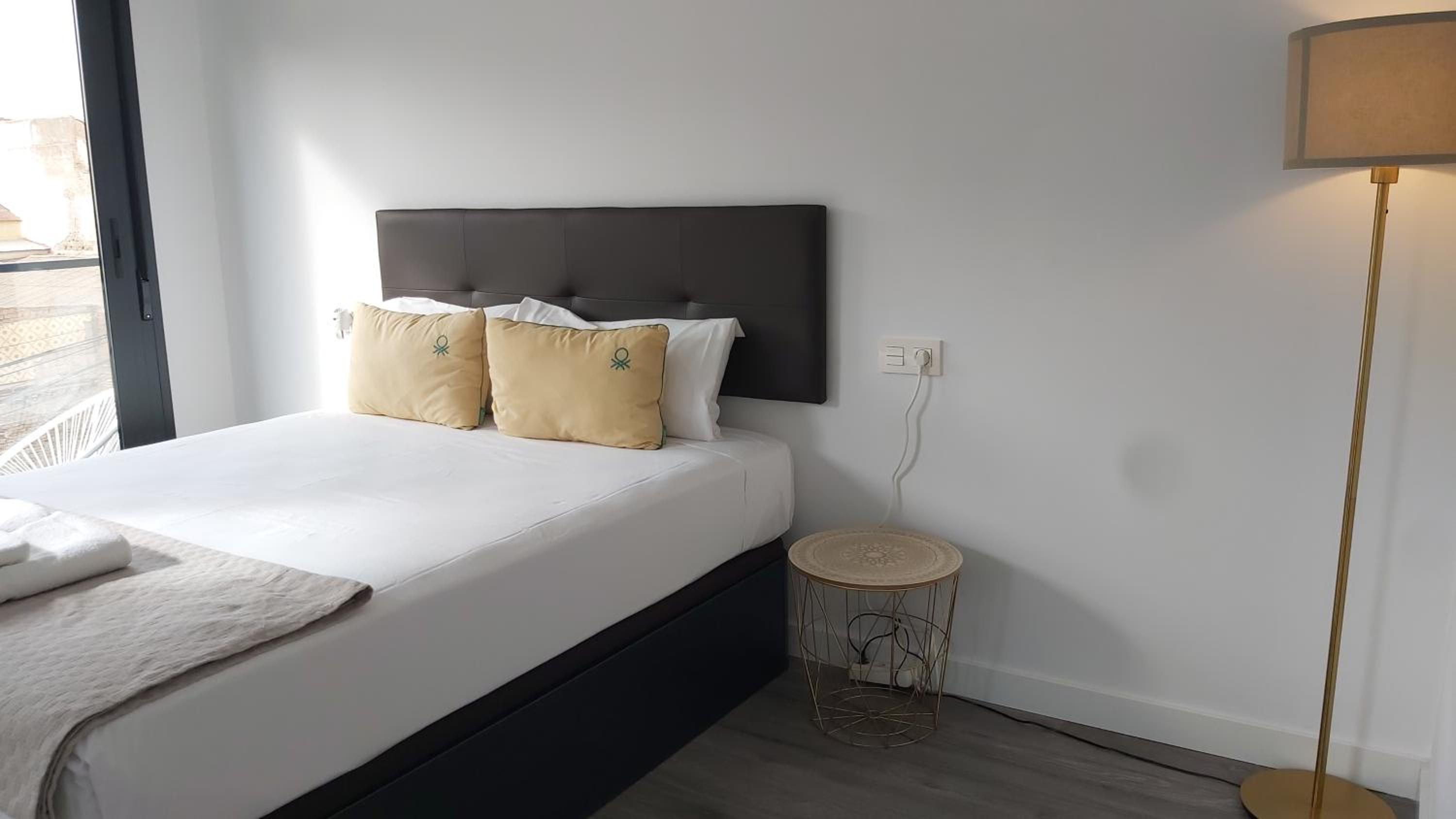 Apartamento con vista al jardín