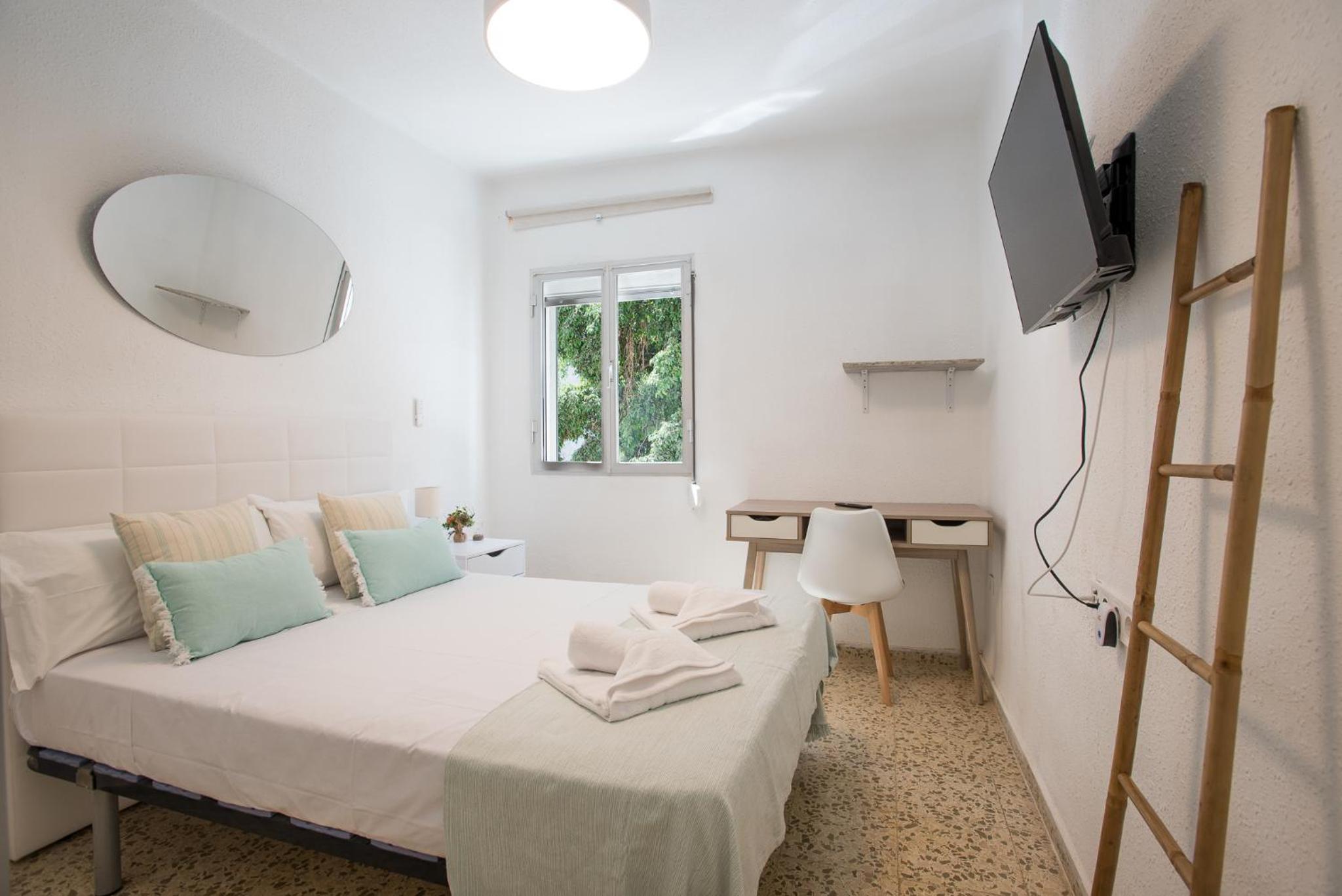 Habitación doble con baño compartido