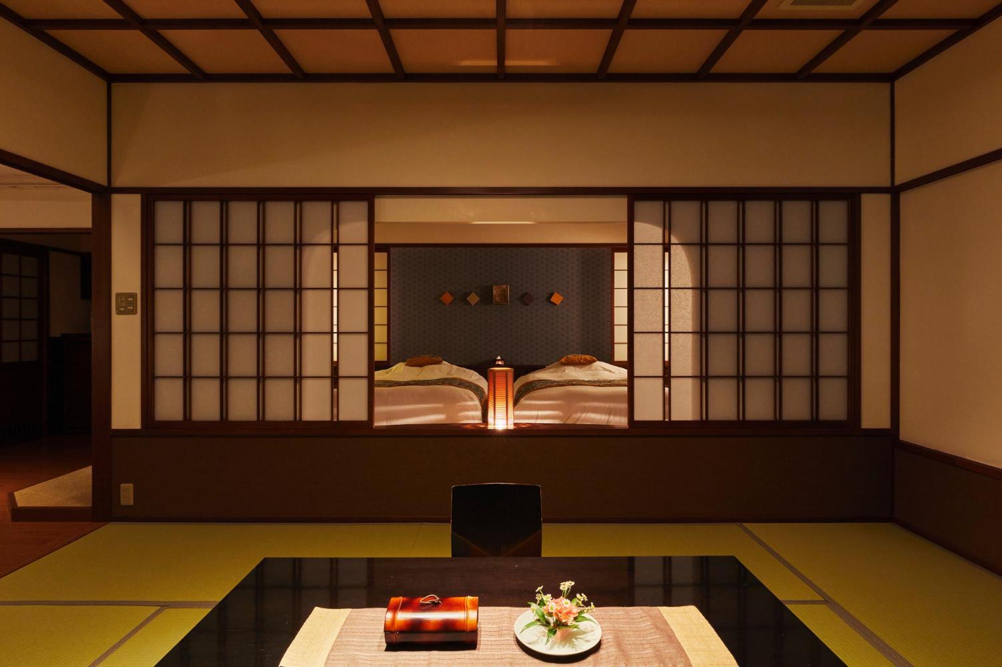 Deluxe Room with Tatami Area with Open-Air Bath