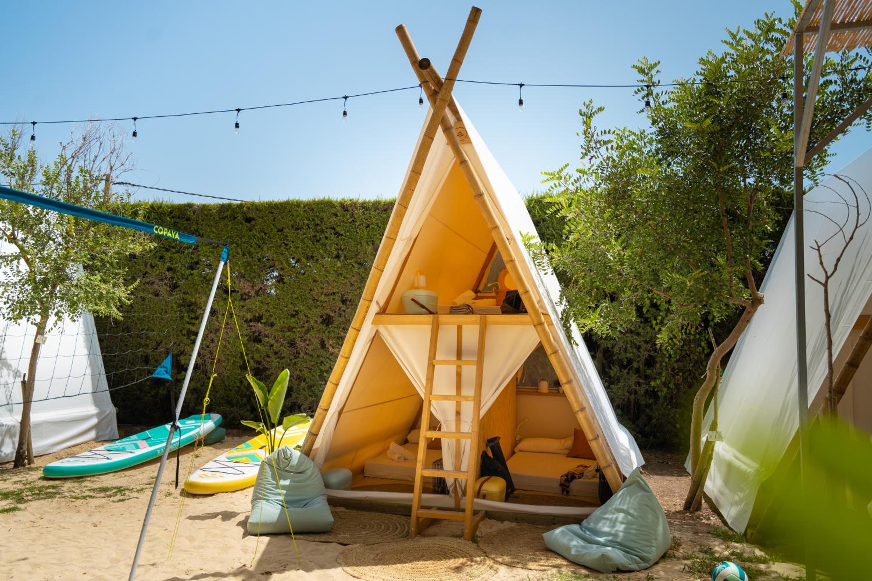 Private Room With Double Bed In Shared Tent photo 2