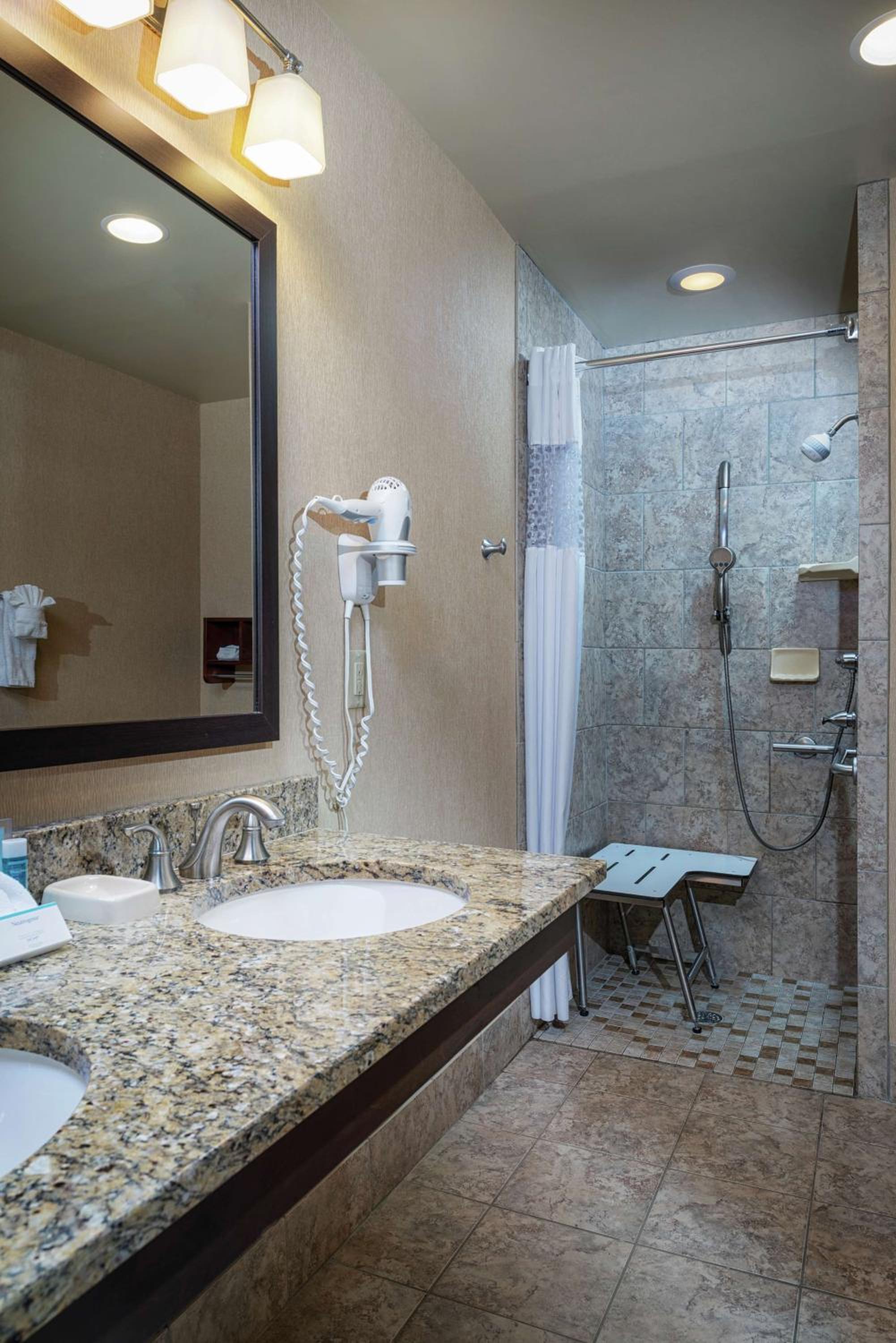 Queen Room with Roll-In Shower - Disability Access/Non-Smoking - Photo 4