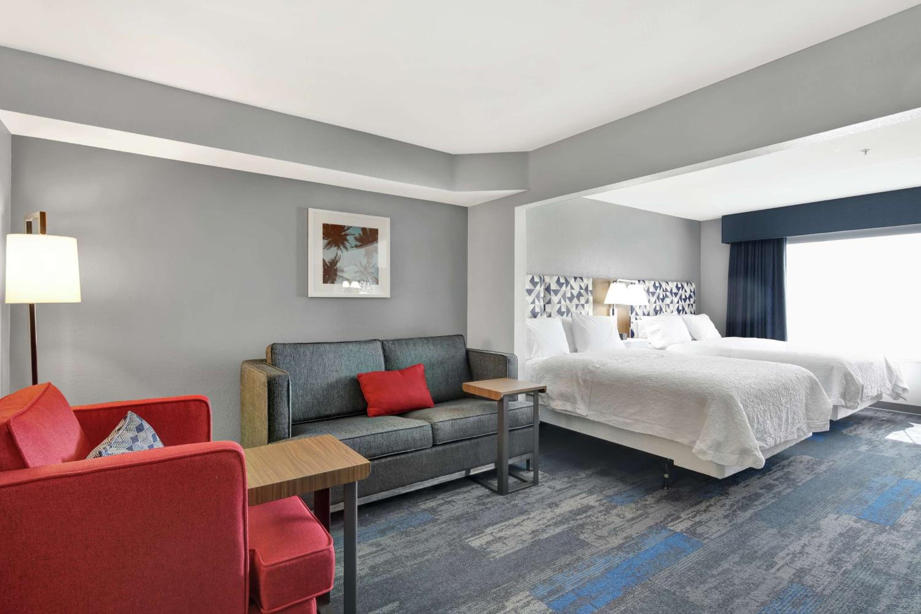 Queen Studio Suite With Two Queen Beds - Photo 1