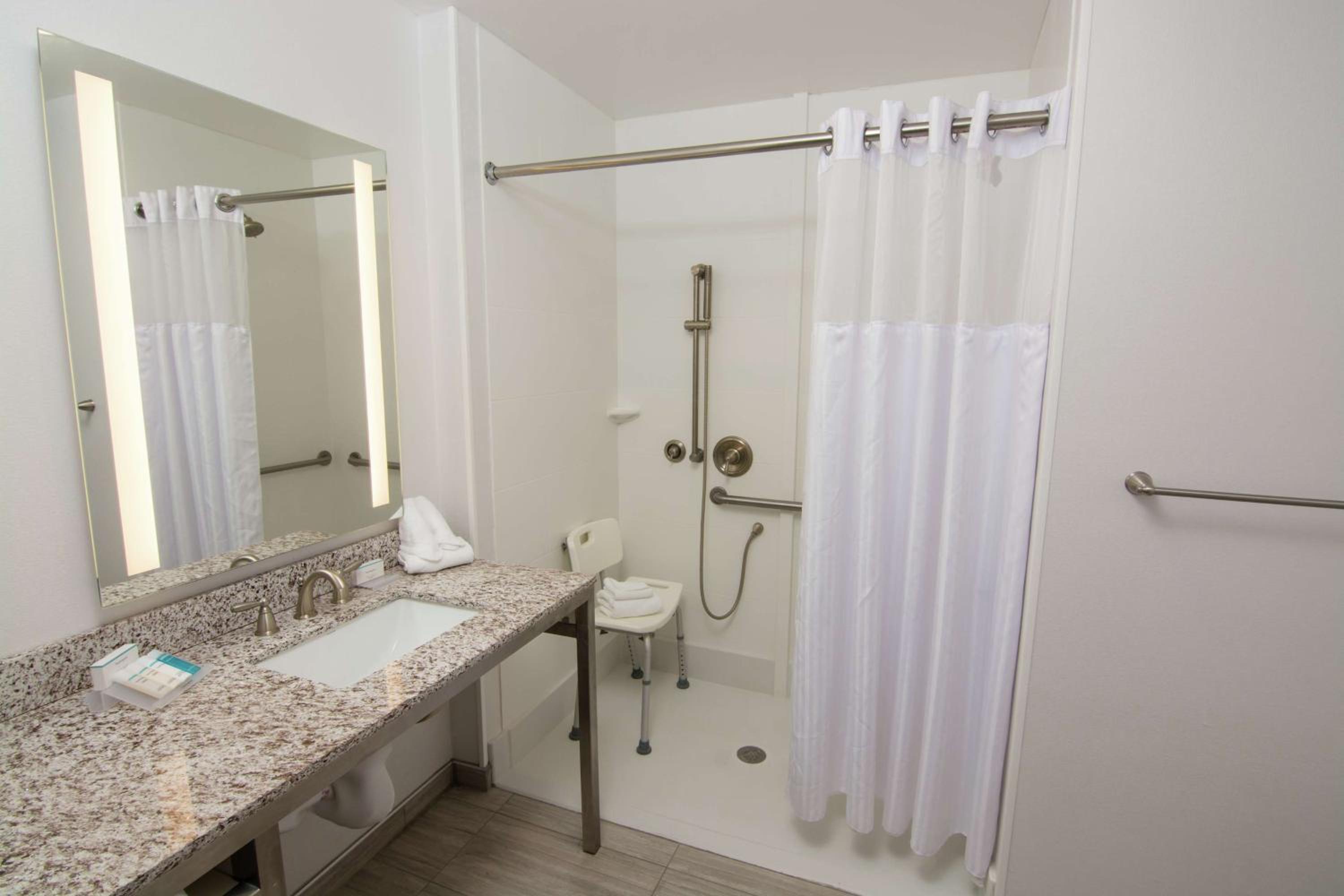 Junior King Suite with Roll-In Shower - Mobility and Hearing Access