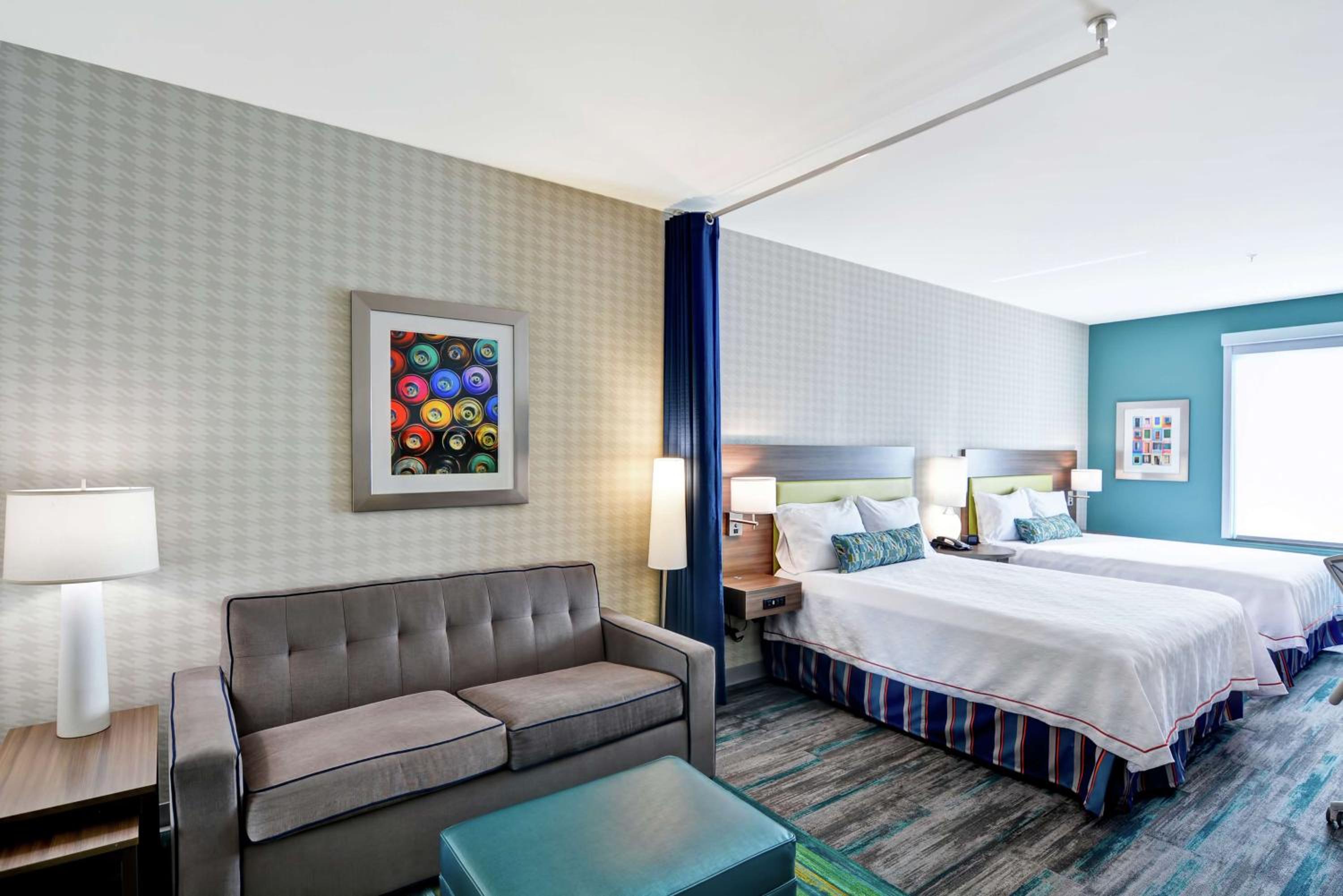 Queen Studio with Two Queen Beds - Mobility and Hearing Access/Non-Smoking