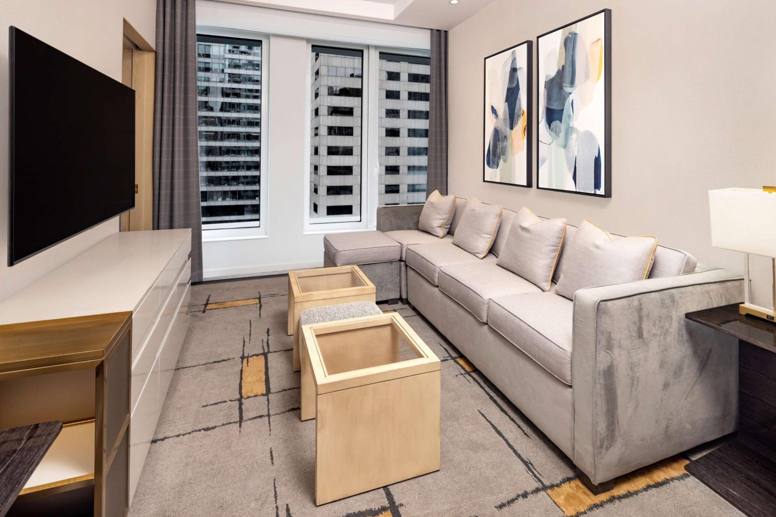 One-Bedroom King Suite with Sofa Bed