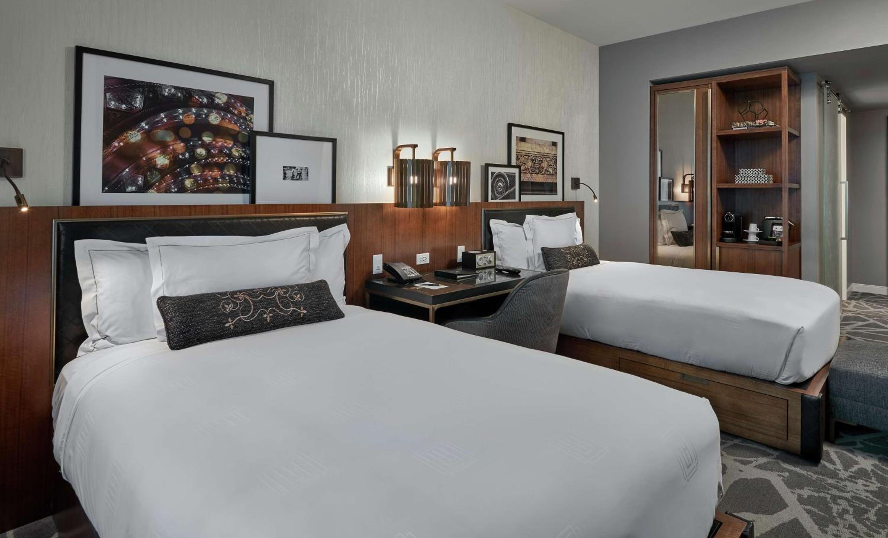 Double Room with Two Double Beds - Hearing Access