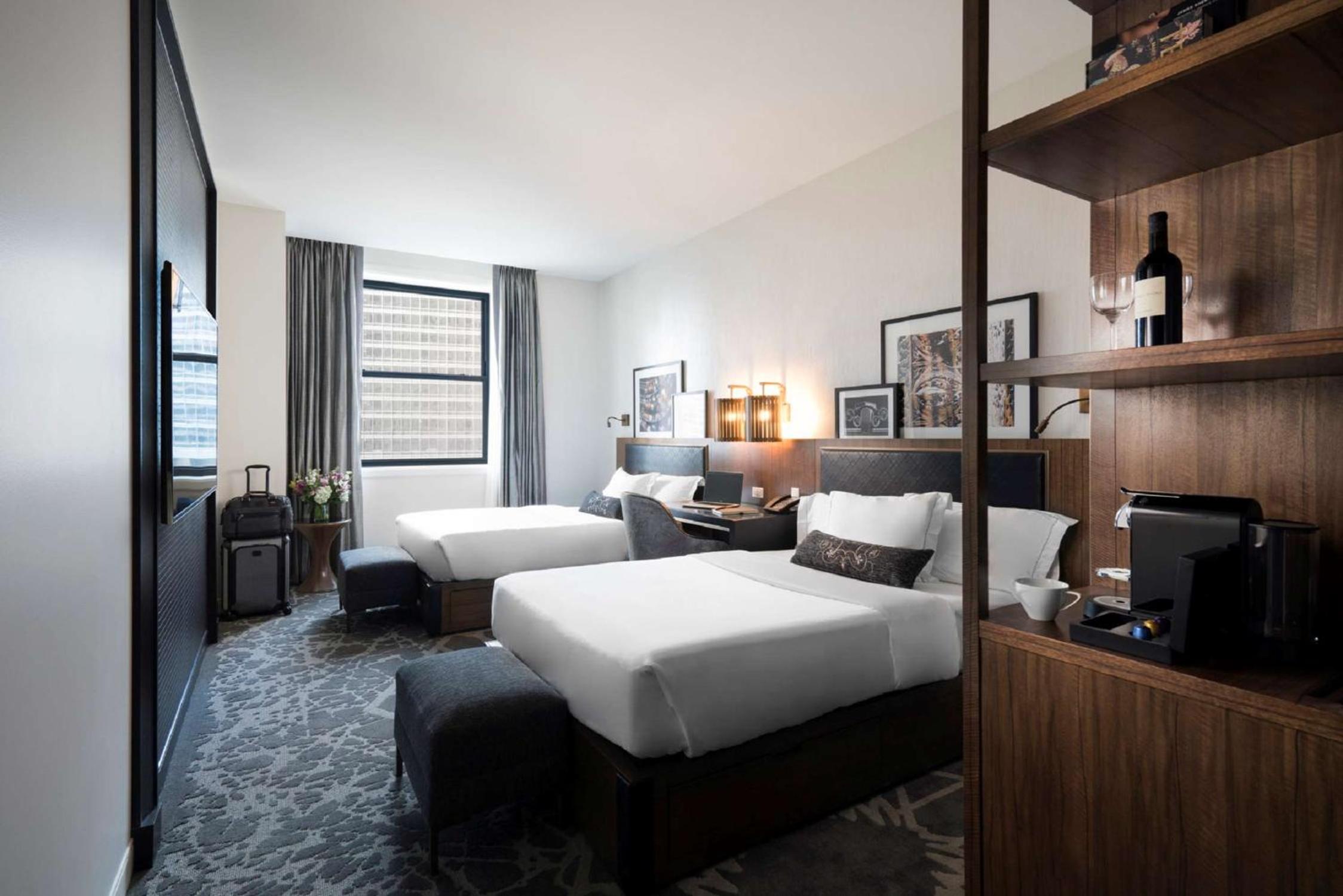 Double Room with Two Double Beds - Hearing Access