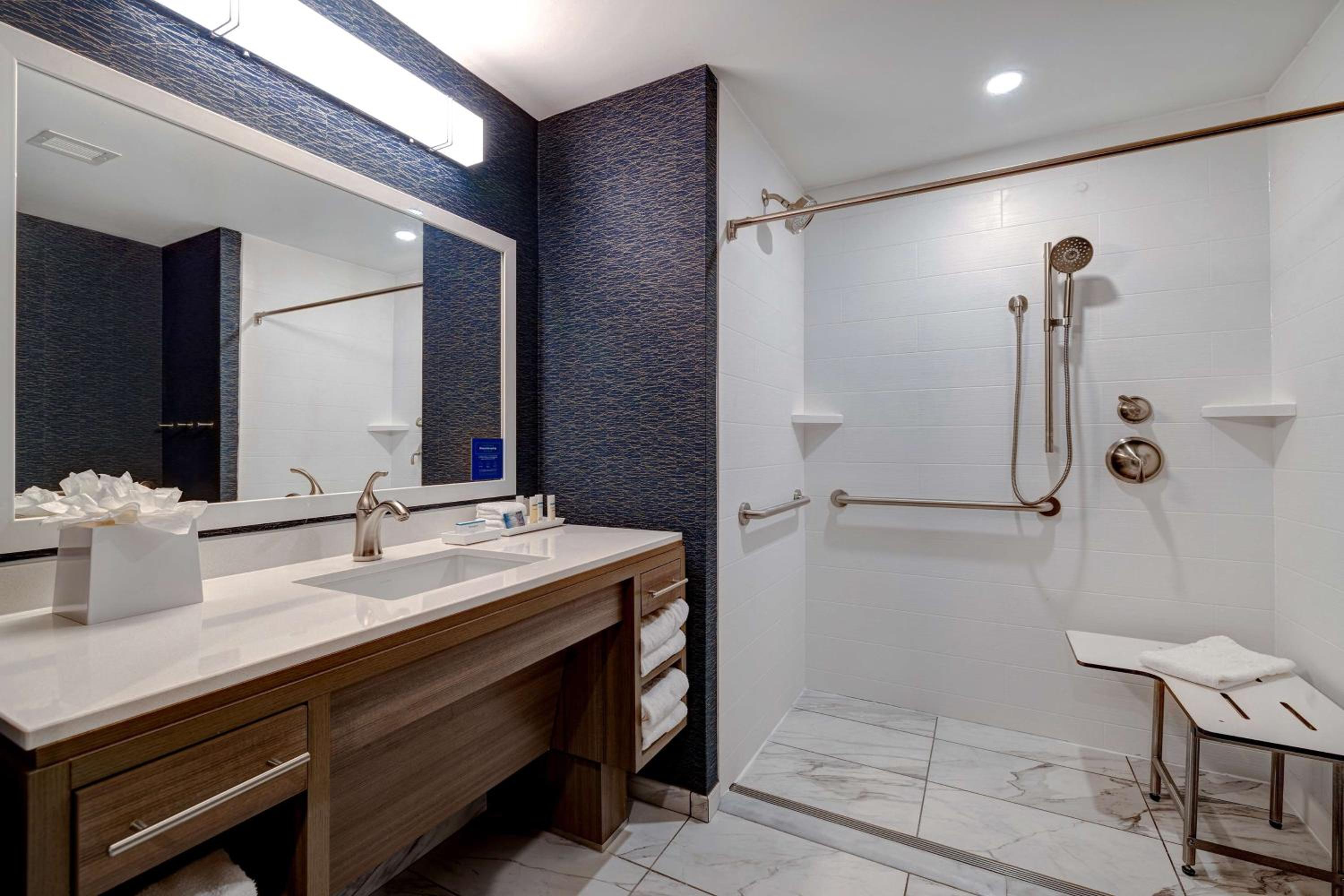 Queen Studio with Roll-In Shower - Mobility Access/Non-Smoking - Photo 6