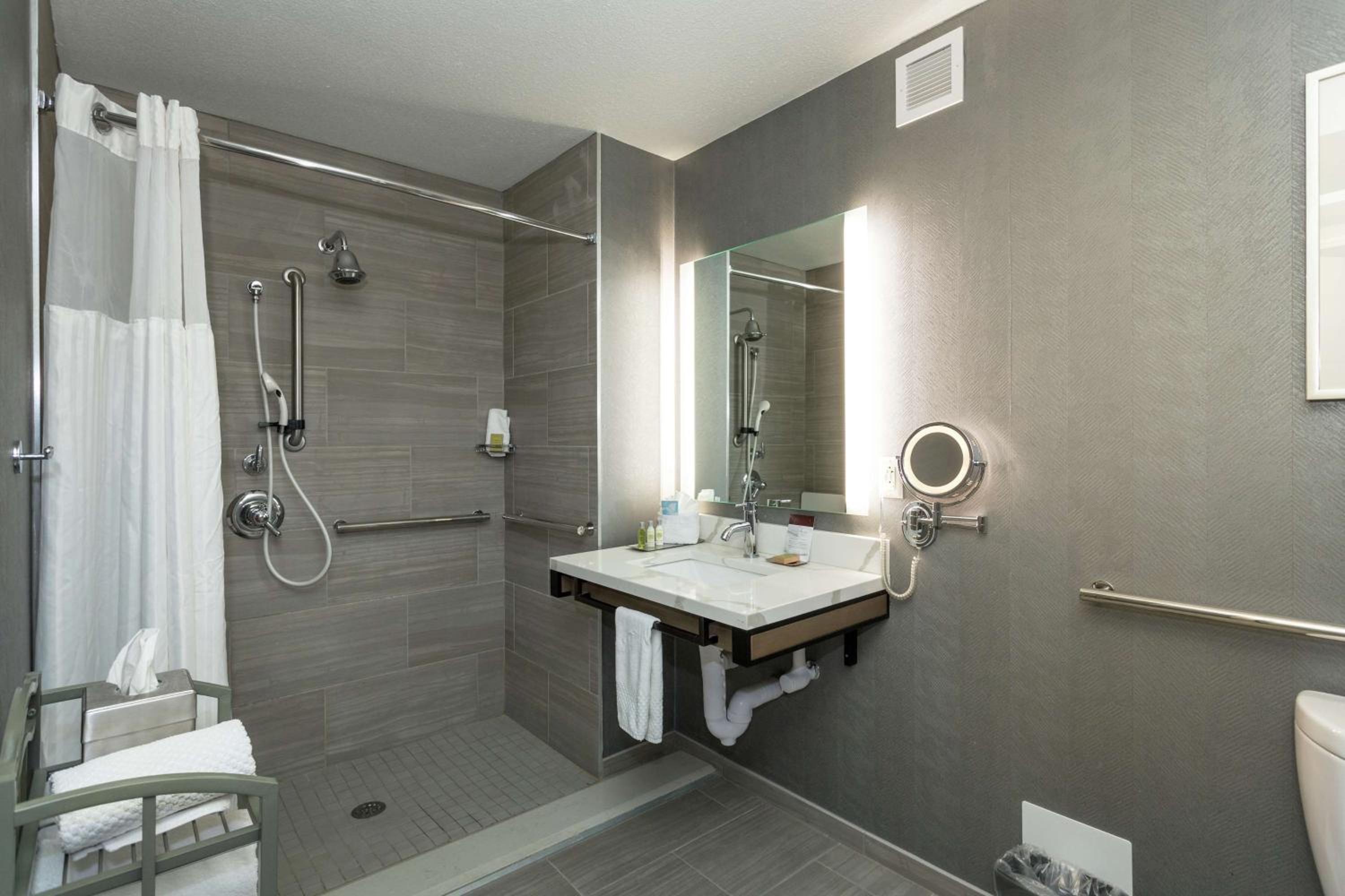 King Room - Mobility/Hearing Accessible with Roll In Shower