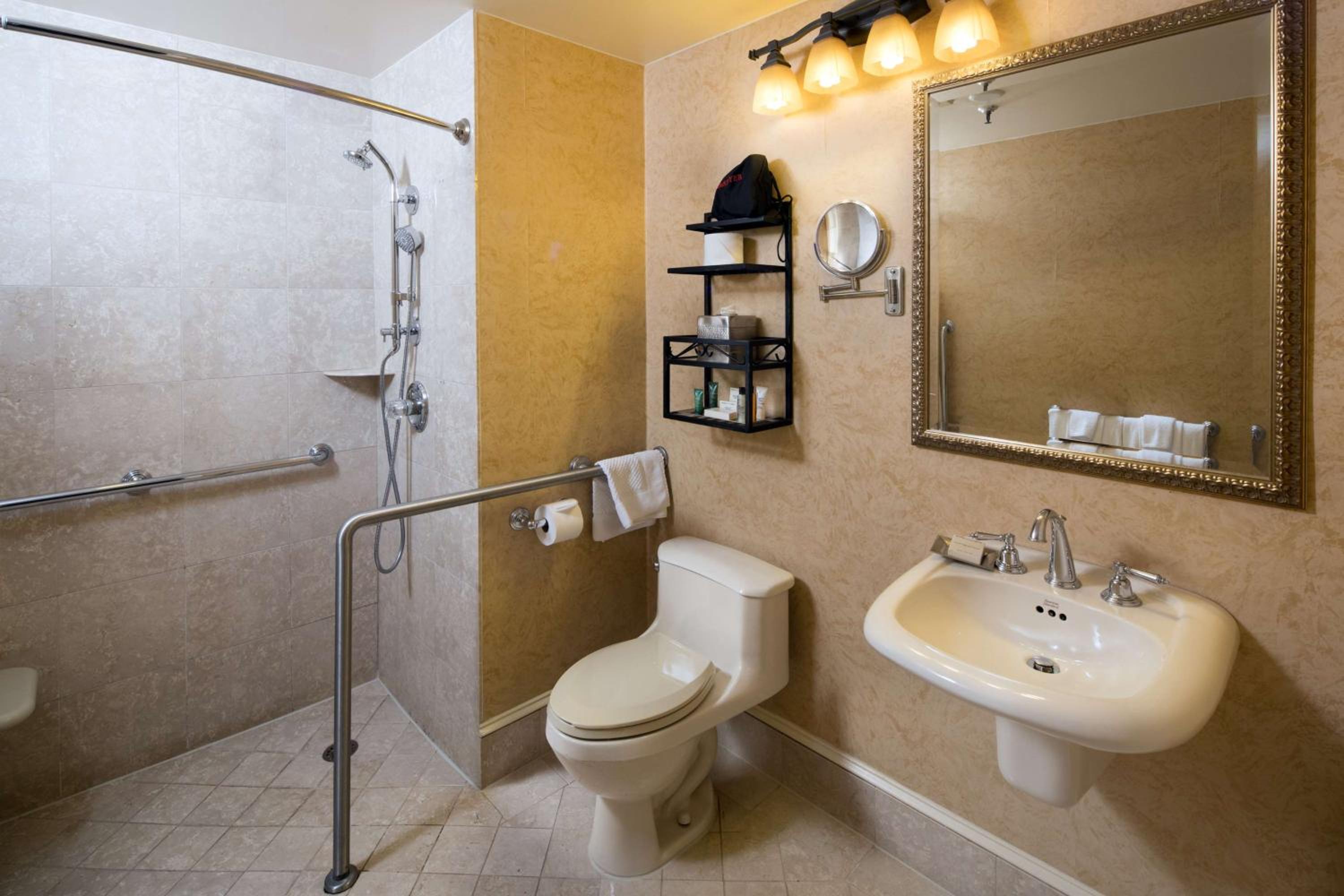 Queen Room with Roll-In Shower - Disability Access - Photo 4