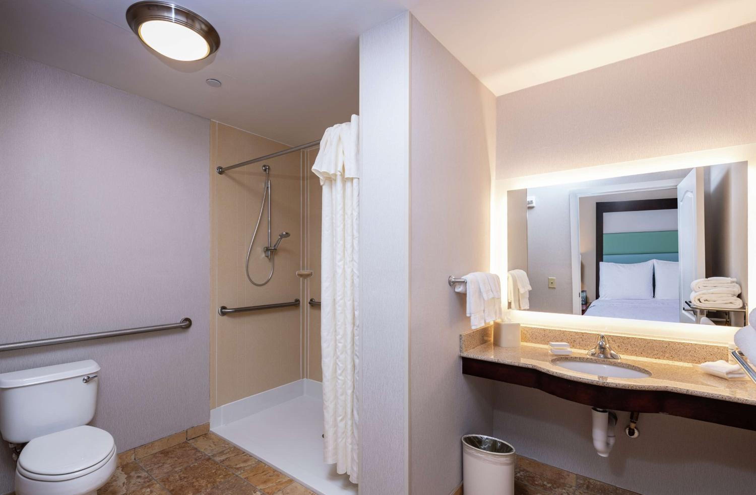 King Suite with Accessible Tub - Mobility and Hearing Access/Non-Smoking - Photo 4