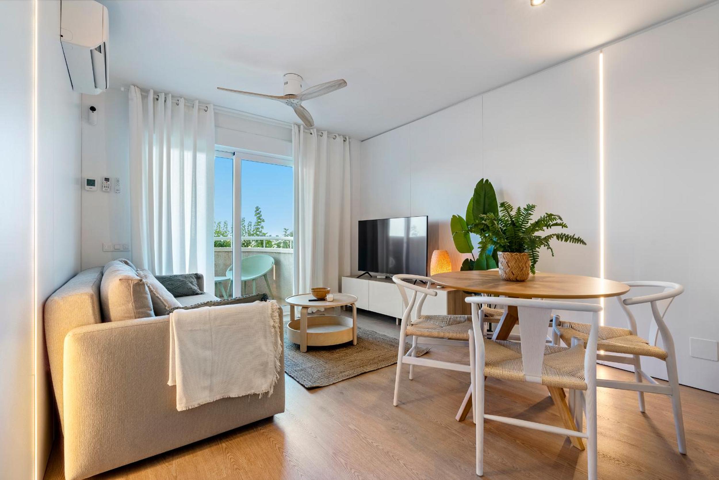 Apartamento con vista al mar