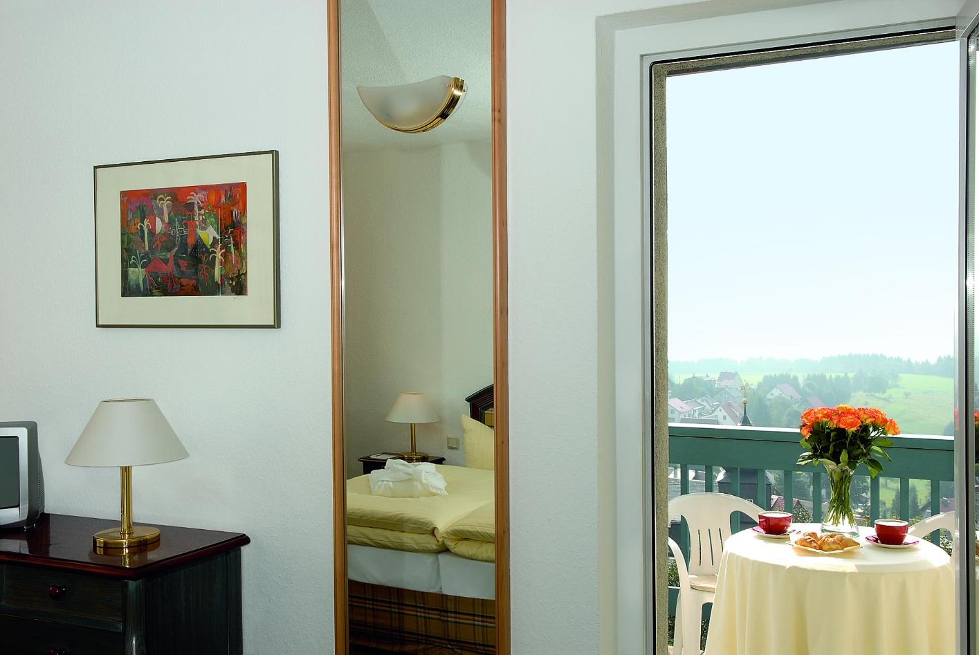 Studio with Balcony