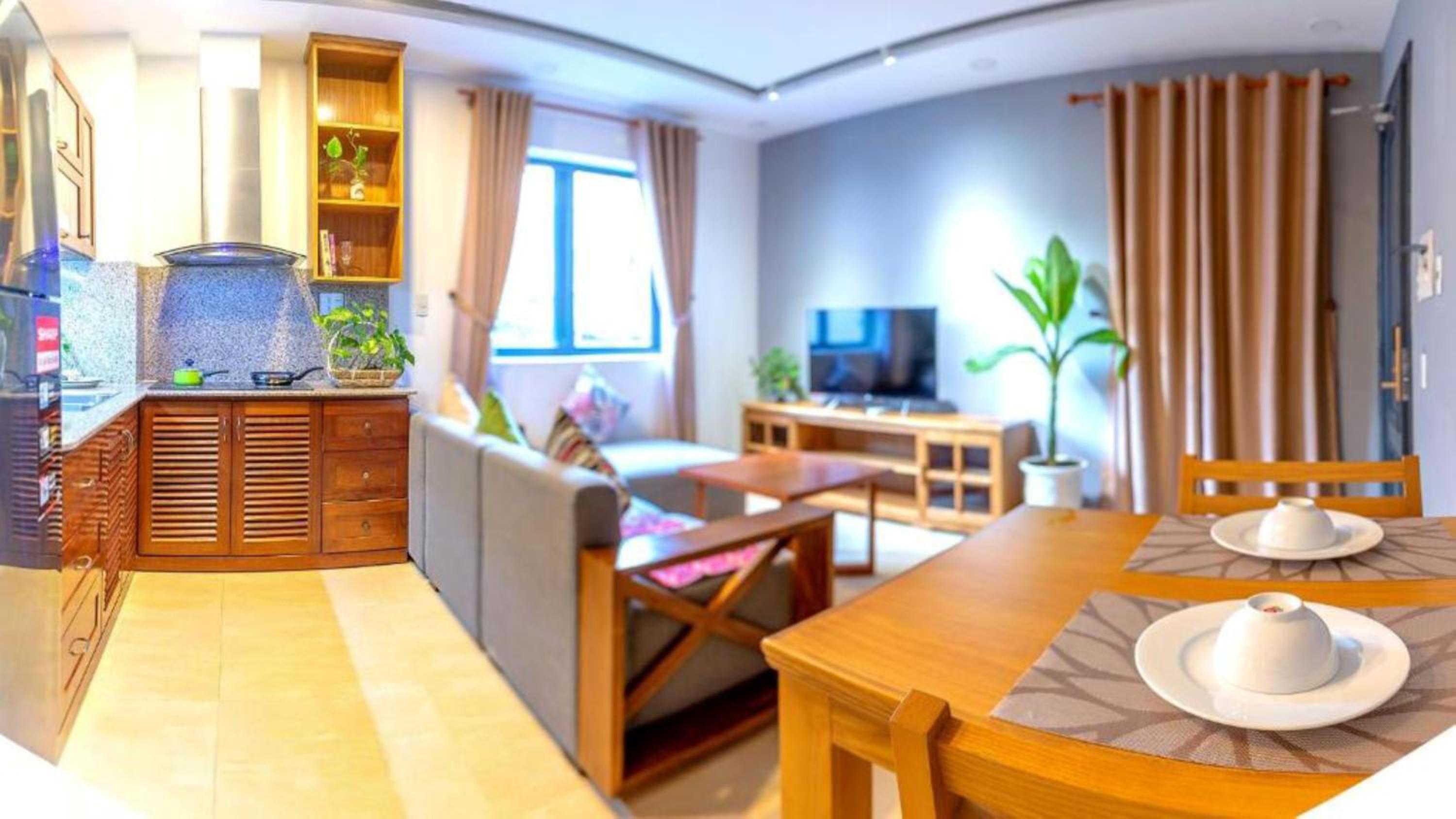 Deluxe Apartment with Bathtub