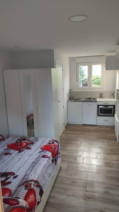 Apartamento con vista al jardín