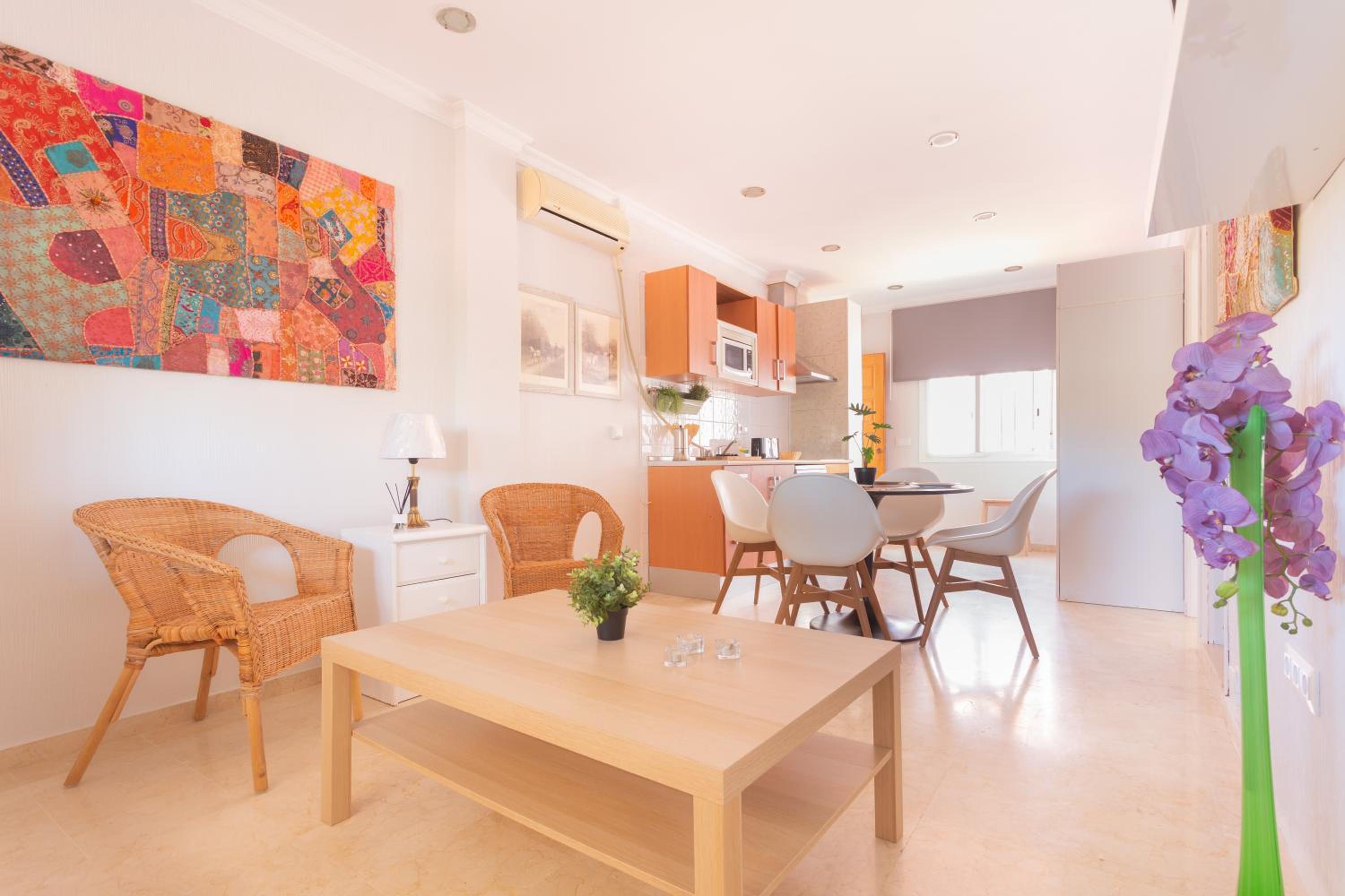 Apartamento de dos habitaciones