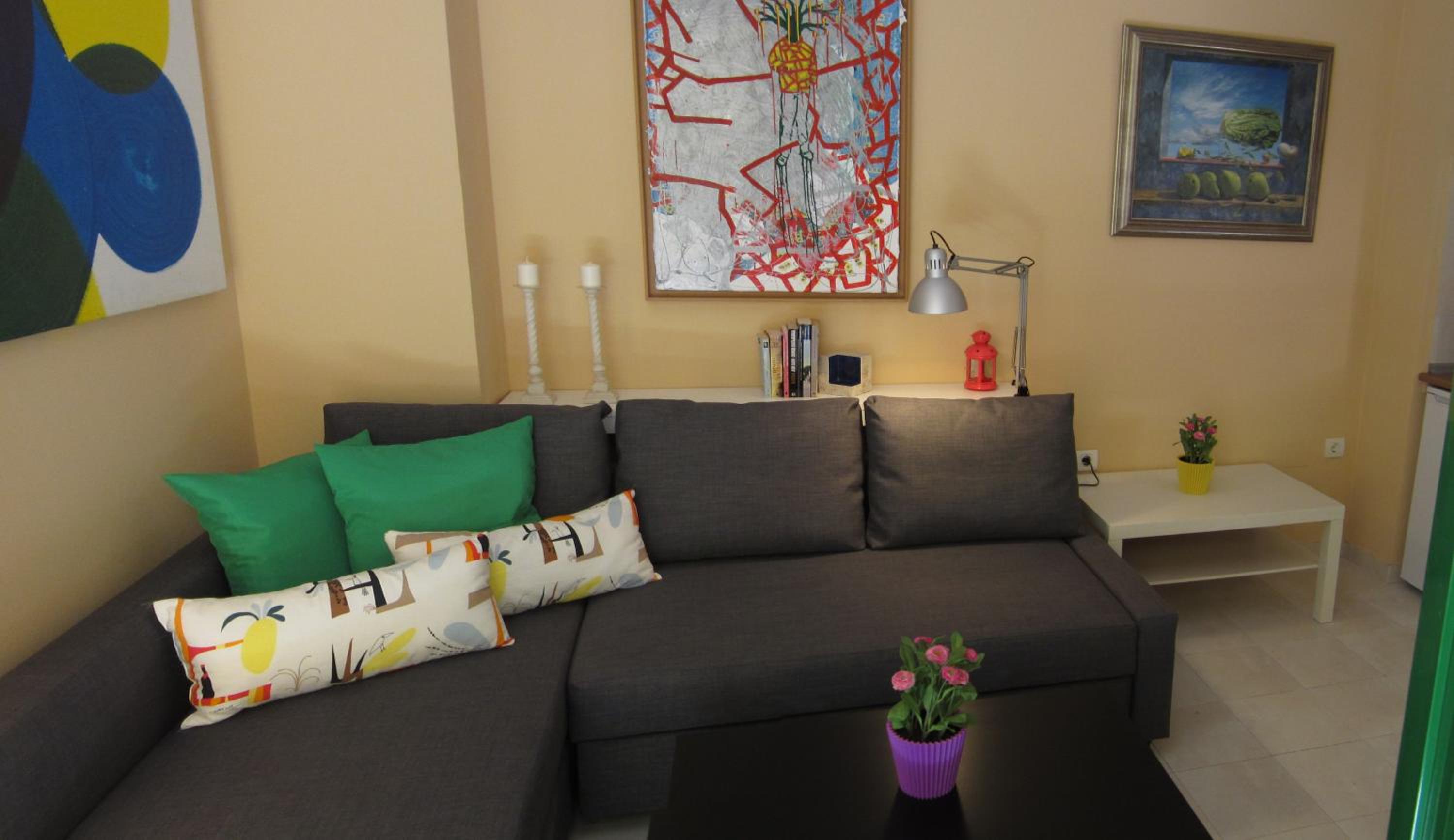 Apartamento con Balcón
