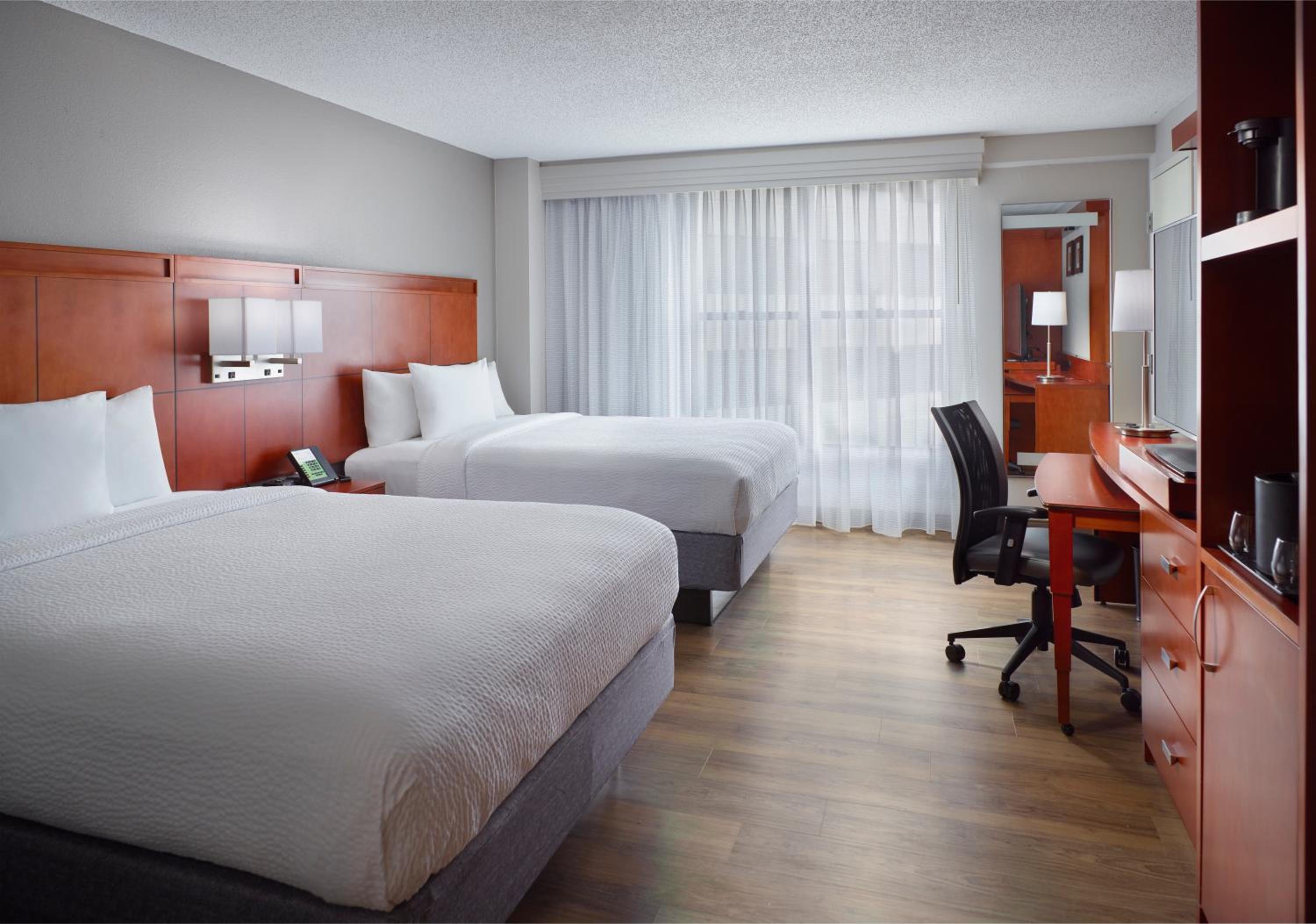 Queen Room with Two Queen Beds - Hearing Accessible at Courtyard Atlanta Decatur Downtown/Emory in Decatur