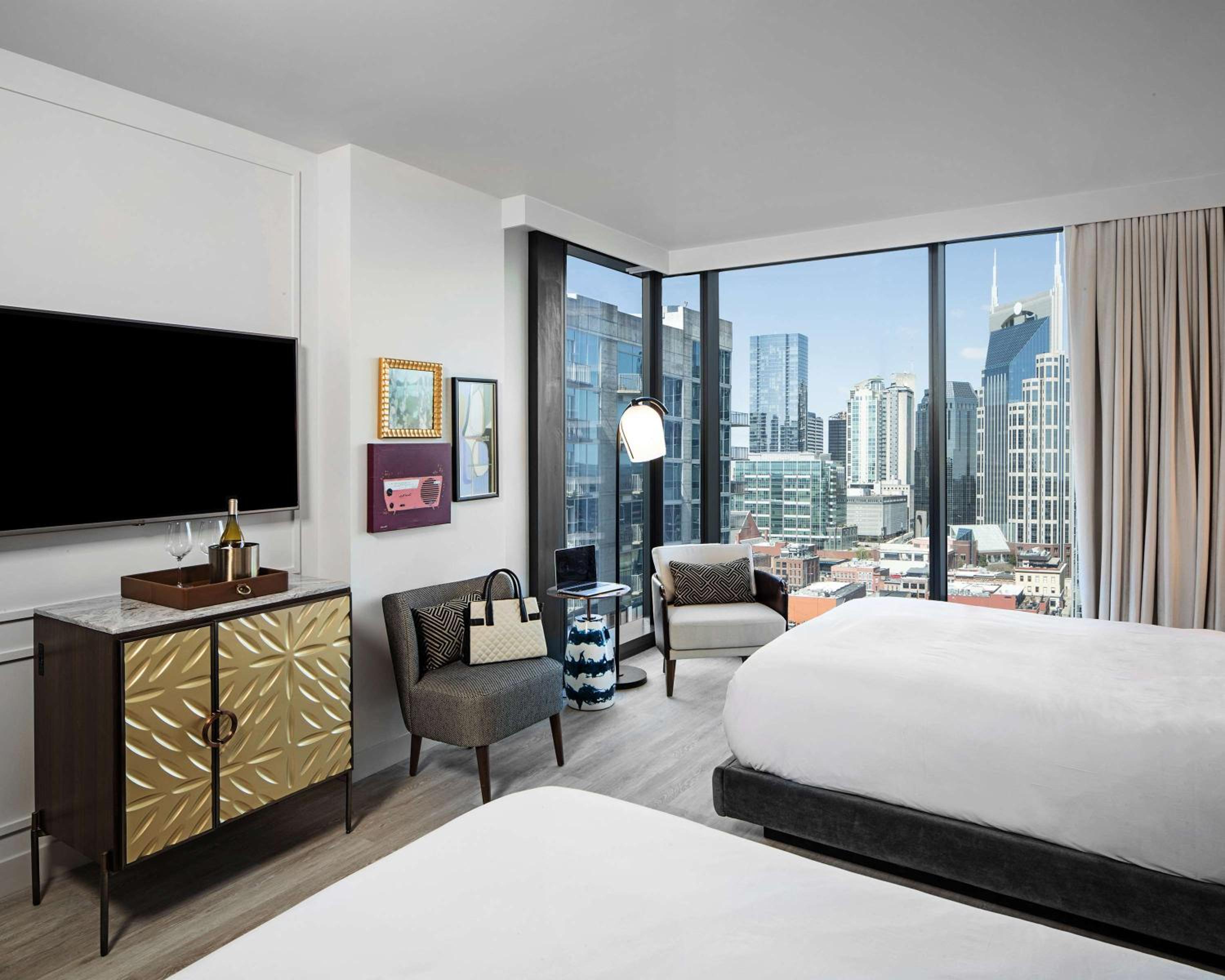 Queen Room with Two Queen Beds and City View - Photo 1