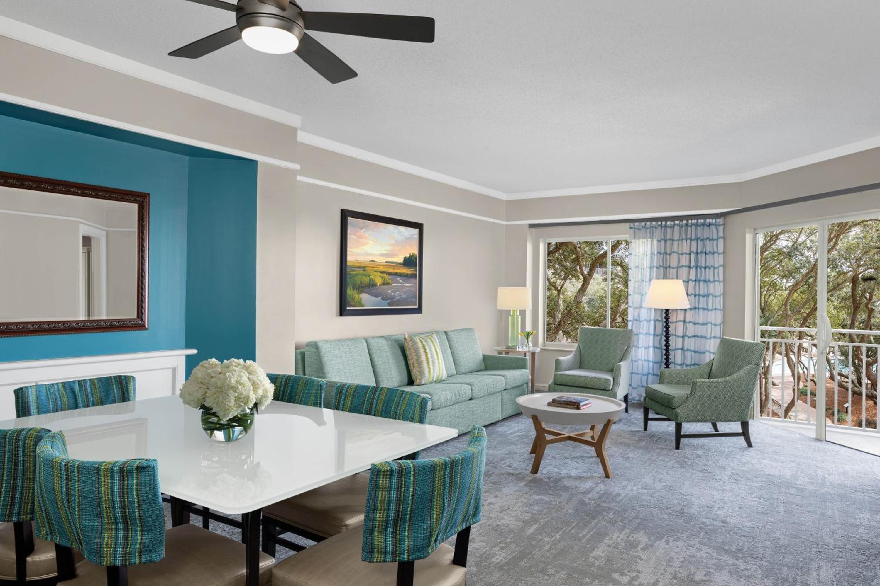 2 Bedroom Villa, Courtyard view, Balcony