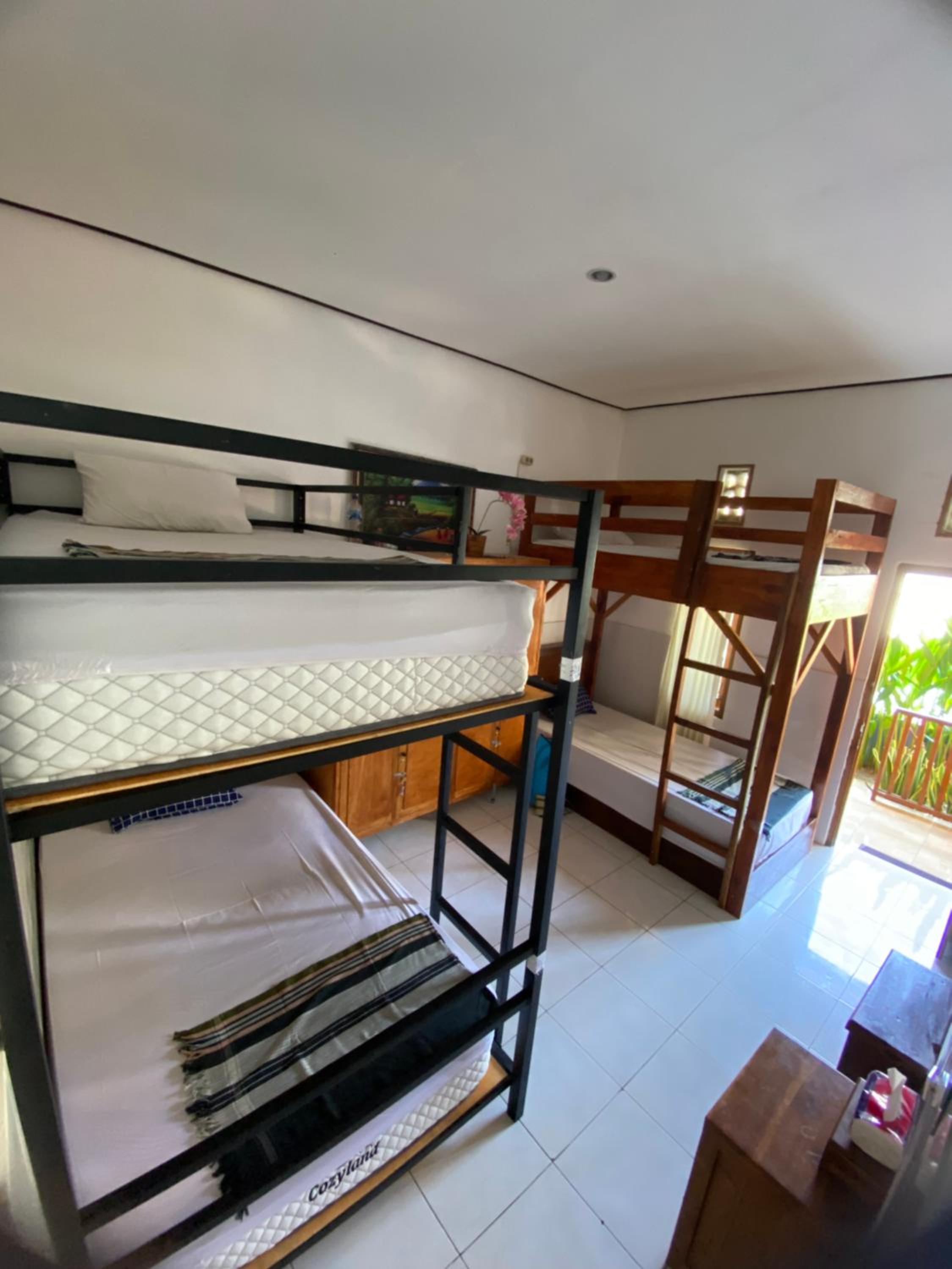 Bunk Bed In Mixed Dormitory Room