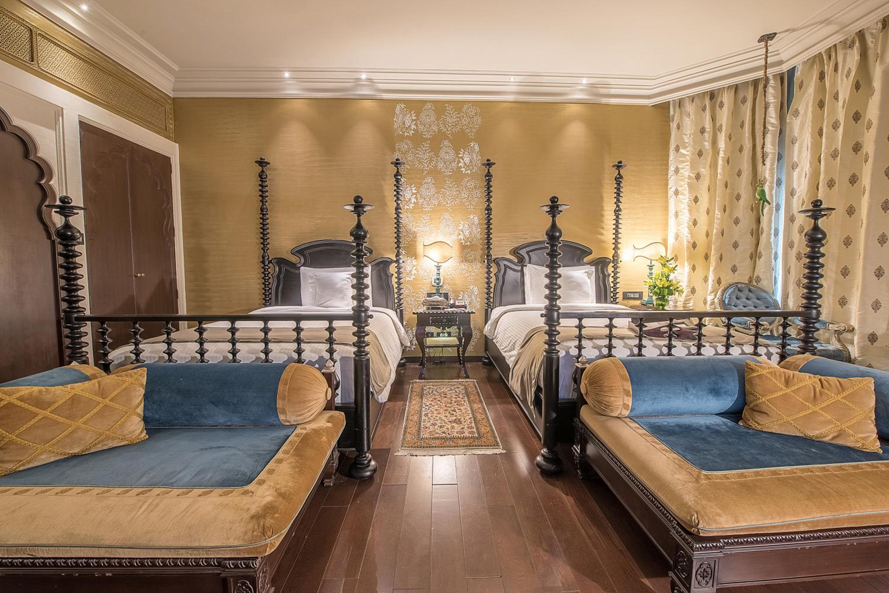 Fairmont Gold Twin Room: 2 complimentary craft beers or signature cocktail at Anjum per room per stay, Happy Hours (Buy 1 Get 1) at Anjum Bar on Select beverages,20% off on Food & Soft Beverage and Laundry, Set dinner for couple at Zarin@INR 5000++