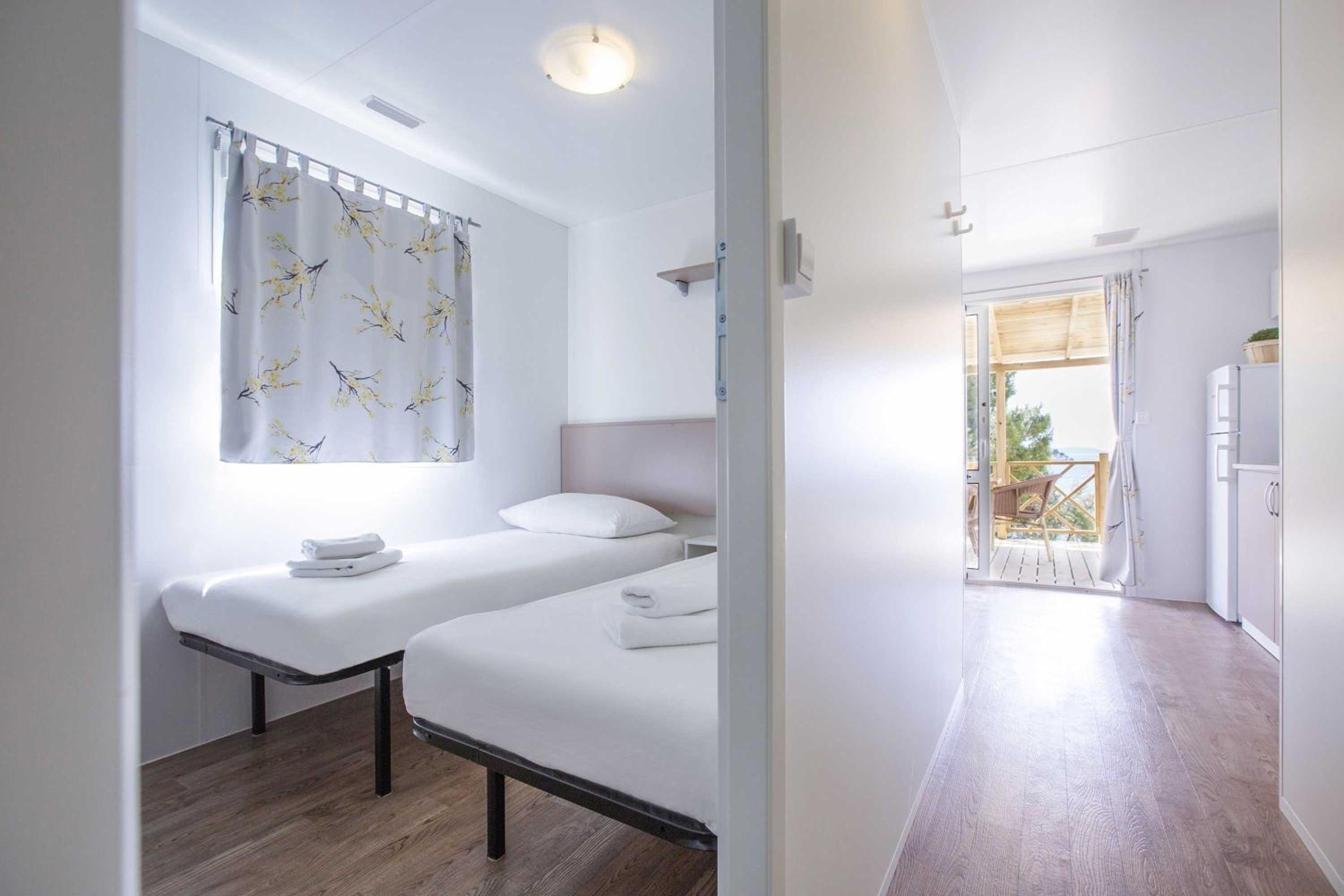 Standard Two-Bedroom Mobile Home with Terrace and Sea View